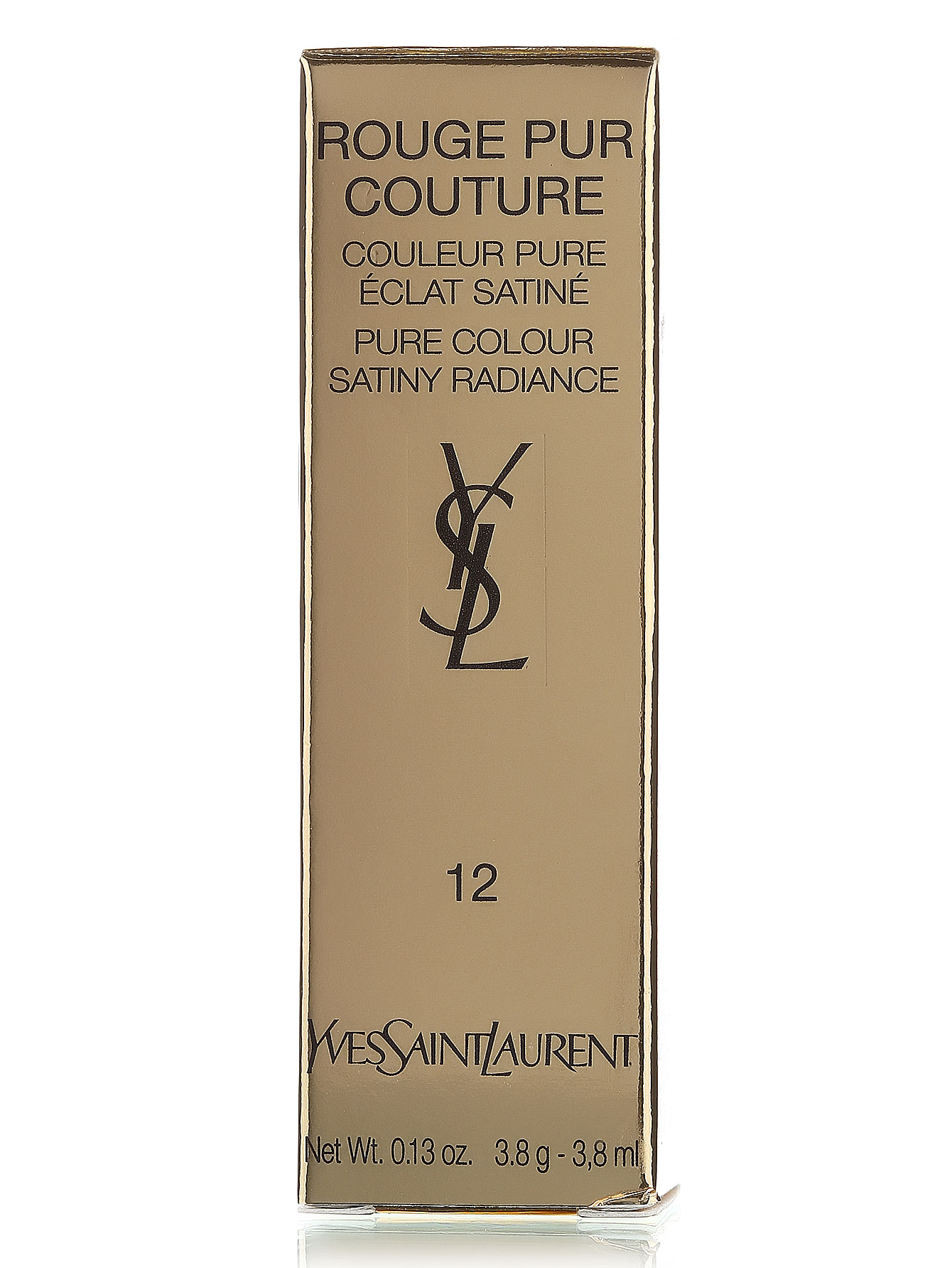 Помада для губ - №12, Rouge Pur Couture - Модель Общий вид
