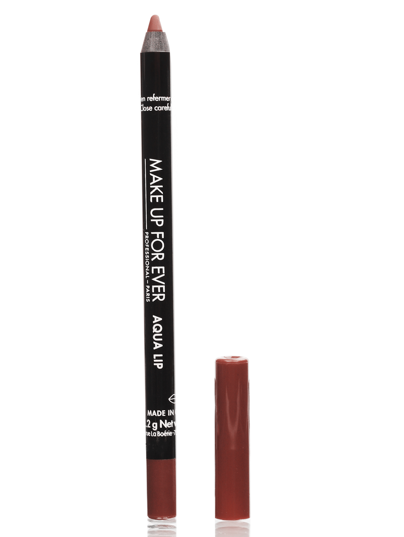 Водостойкий карандаш для губ - 2C Rosewood, Aqua - Модель Верх-Низ