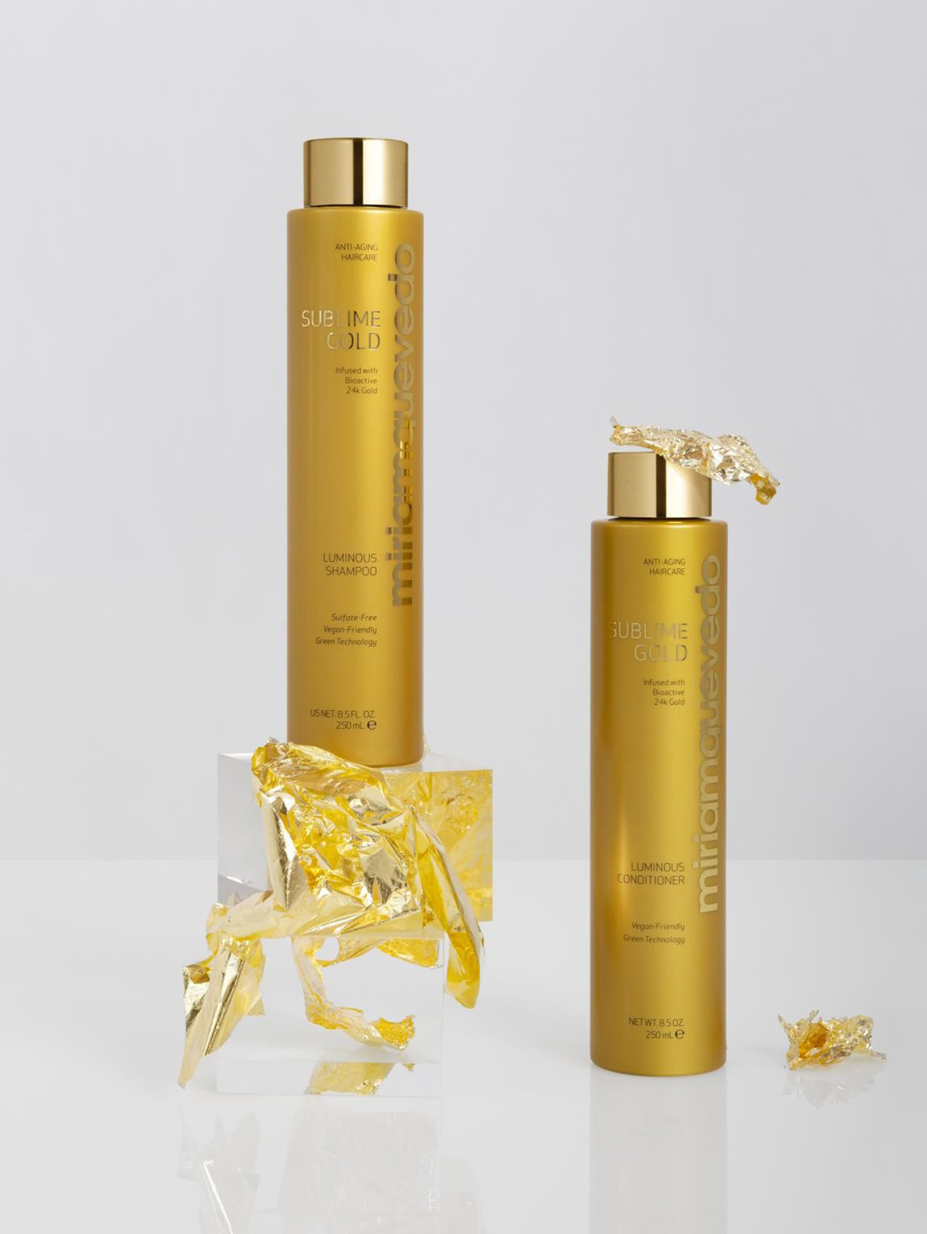 Кондиционер для сияния волос Sublime Gold Luminous Conditioner, 250 мл - Обтравка1