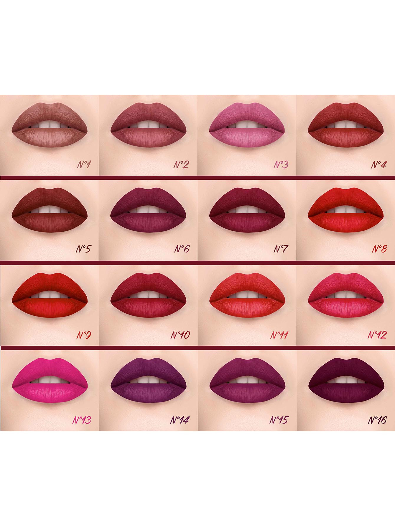 Матовая губная помада Lip-Expert Matte Liquid Lipstick, 14 Purple Fiction, 4 мл - Обтравка1