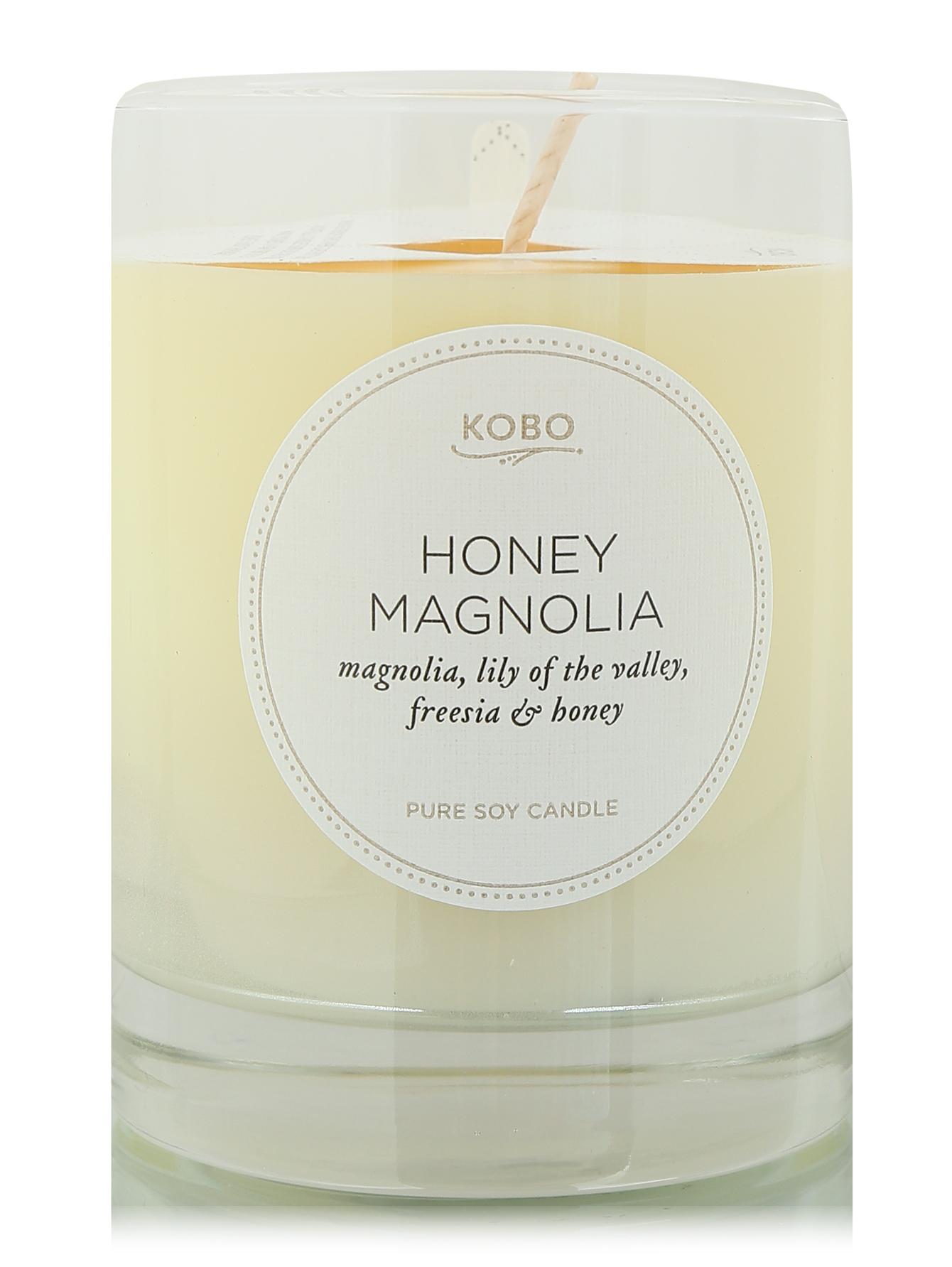 Свеча Honey Magnolia Wood Natural Math - Общий вид