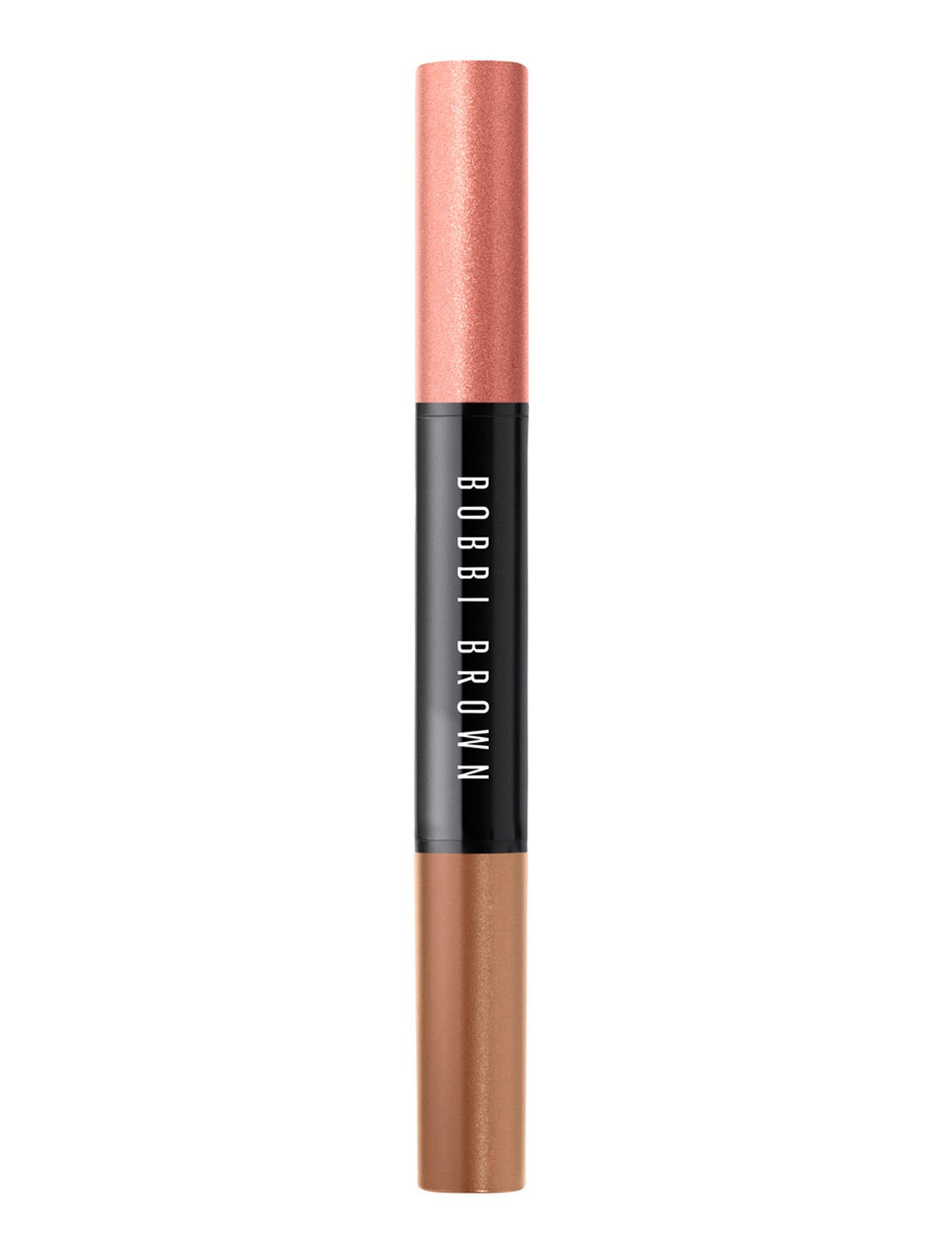 Двухсторонние тени-карандаш Dual-Ended Long-Wear Cream Shadow Stick, Pink Copper / Cashew - Обтравка3