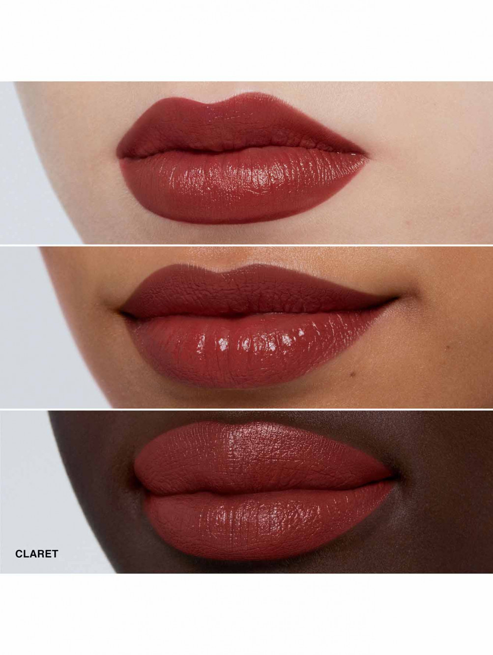 Помада для губ Luxe Lipstick, оттенок Claret, 3.5 г - Обтравка2