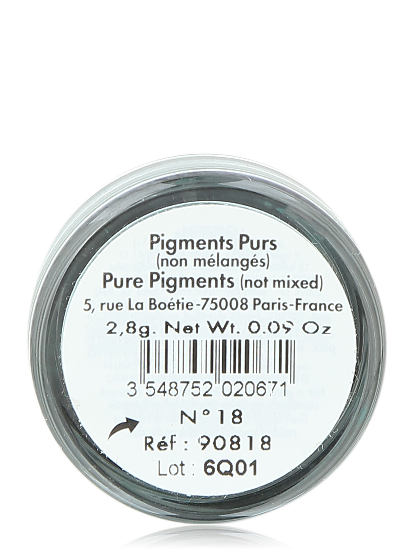 Пигмент цветной для макияжа тон 18 Pure pigments - Обтравка1