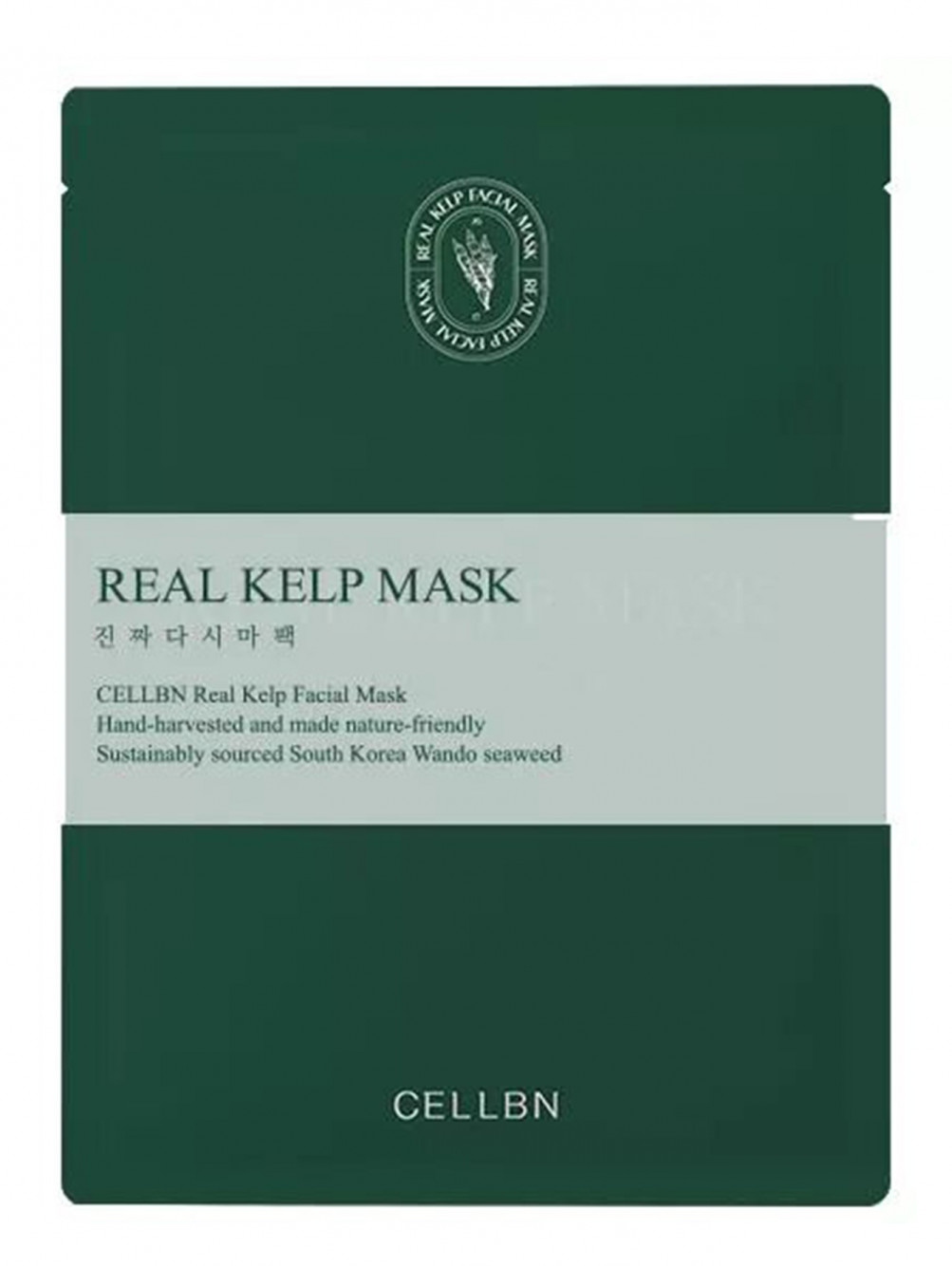 Маска для лица из натуральной ламинарии Real Kelp Facial Mask - Общий вид