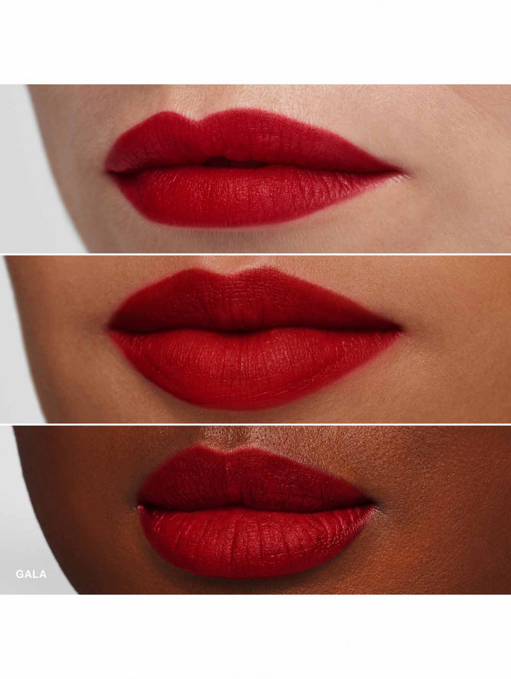 Жидкая матовая помада для губ Luxe Matte Liquid Lipstick, оттенок Gala, 6 мл - Обтравка2