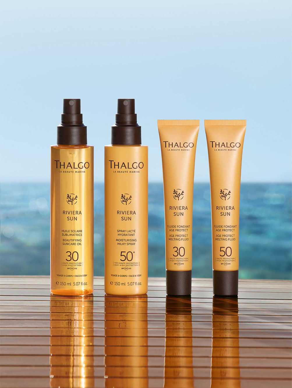 Солнцезащитное масло для ухода за кожей лица и тела Riviera Sun SPF 30, 150 мл - Обтравка3