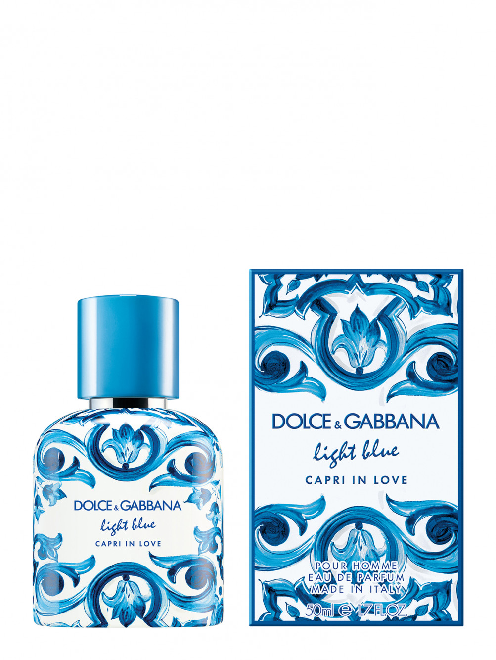 Парфюмерная вода Light Blue Capri In Love Pour Homme, 50 мл - фото 1