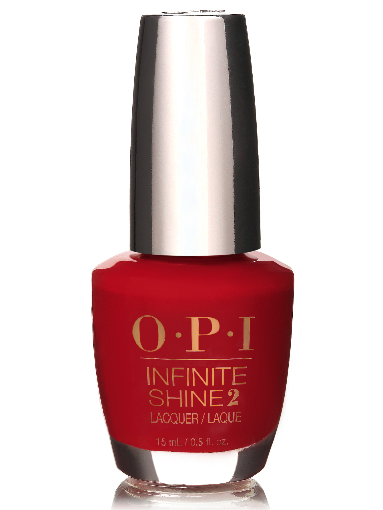 Лак OPI - Unequivocally Crimson (ISL09), Infinite Shine, 15ml - Общий вид