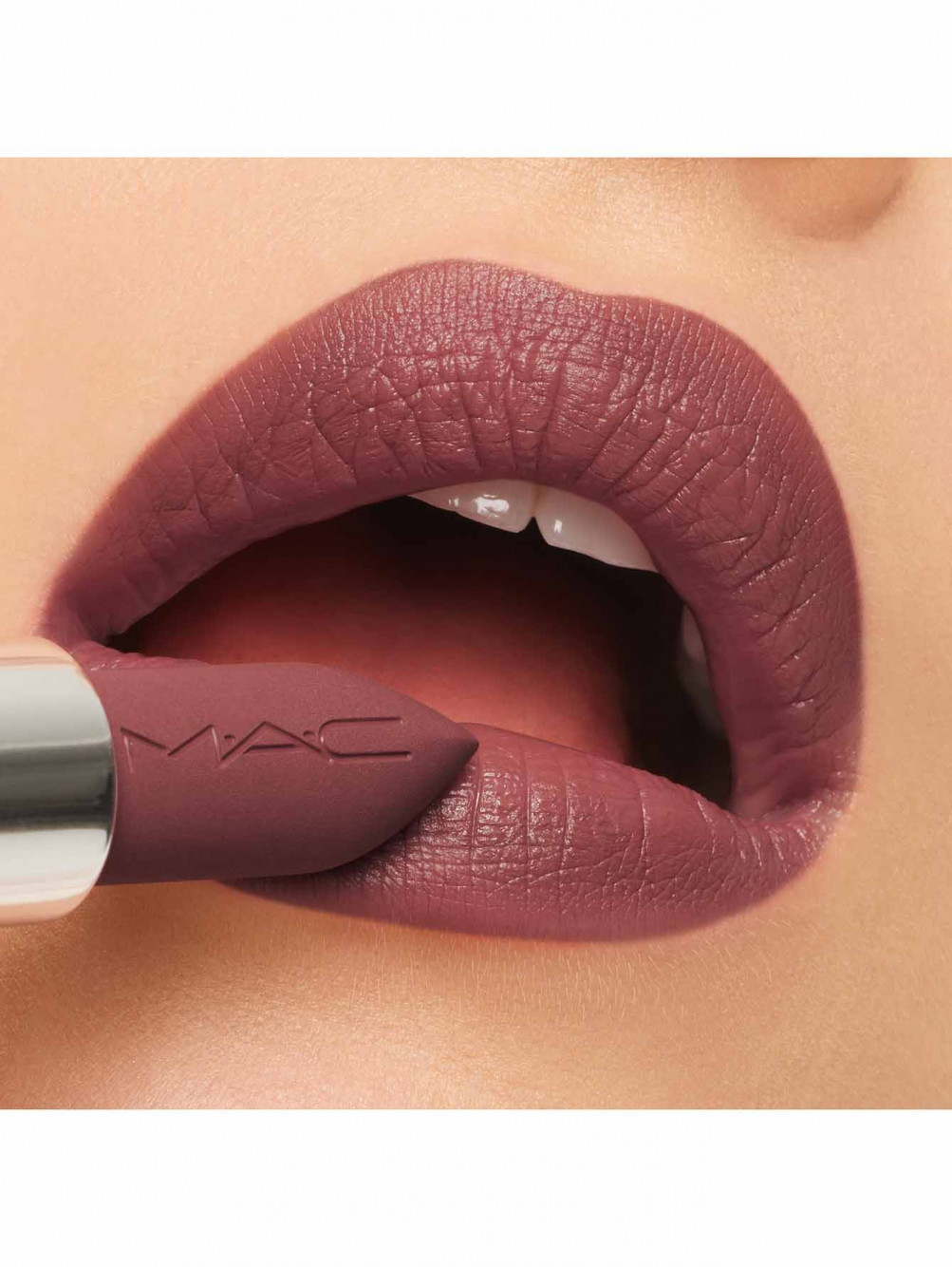 Губная помада MACximal Matte Lipstick, оттенок Whirl - Обтравка2