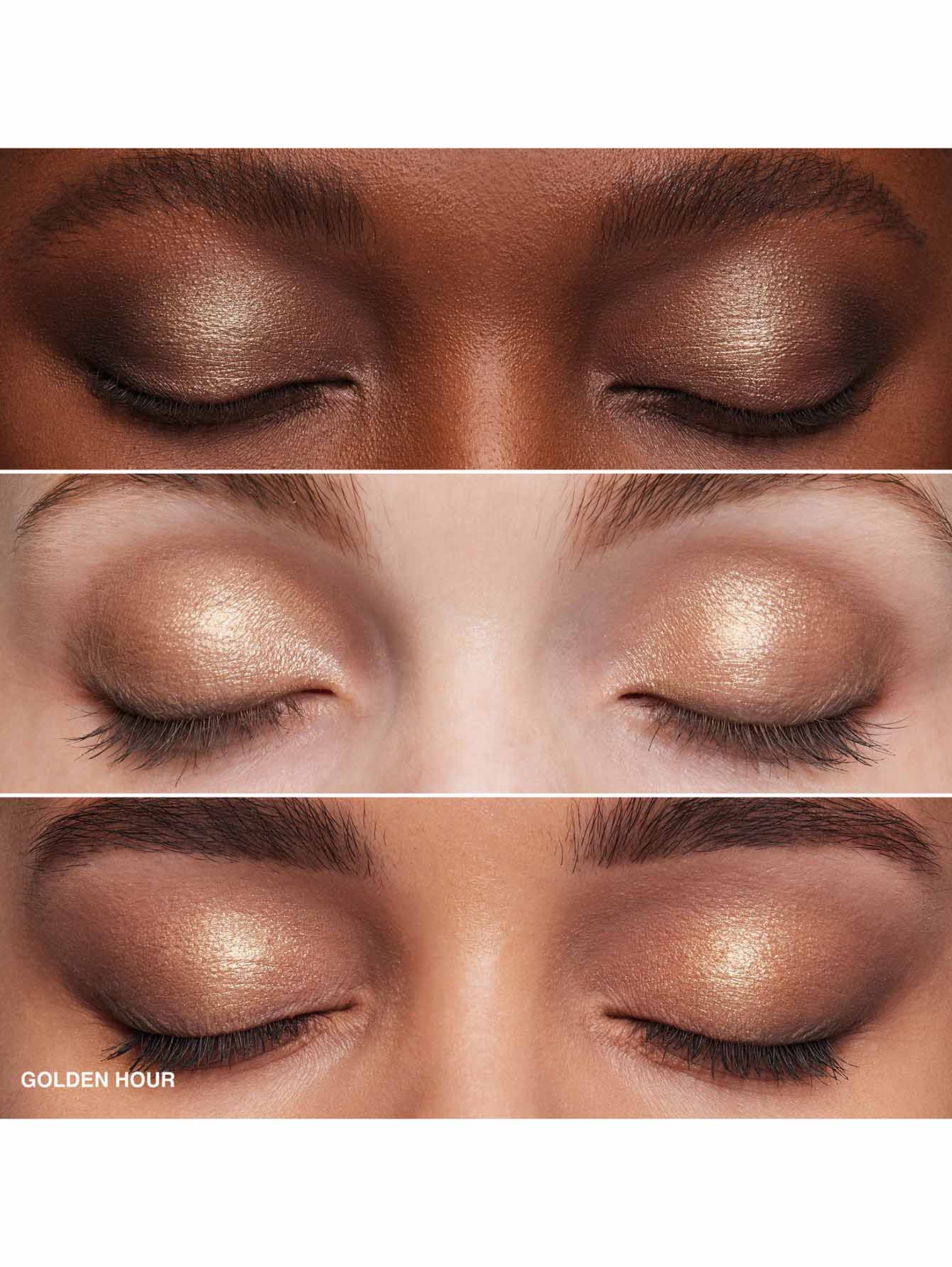 Палетка теней для глаз Essential Eye Shadow Trios, Golden Hour, 6 г - Обтравка3
