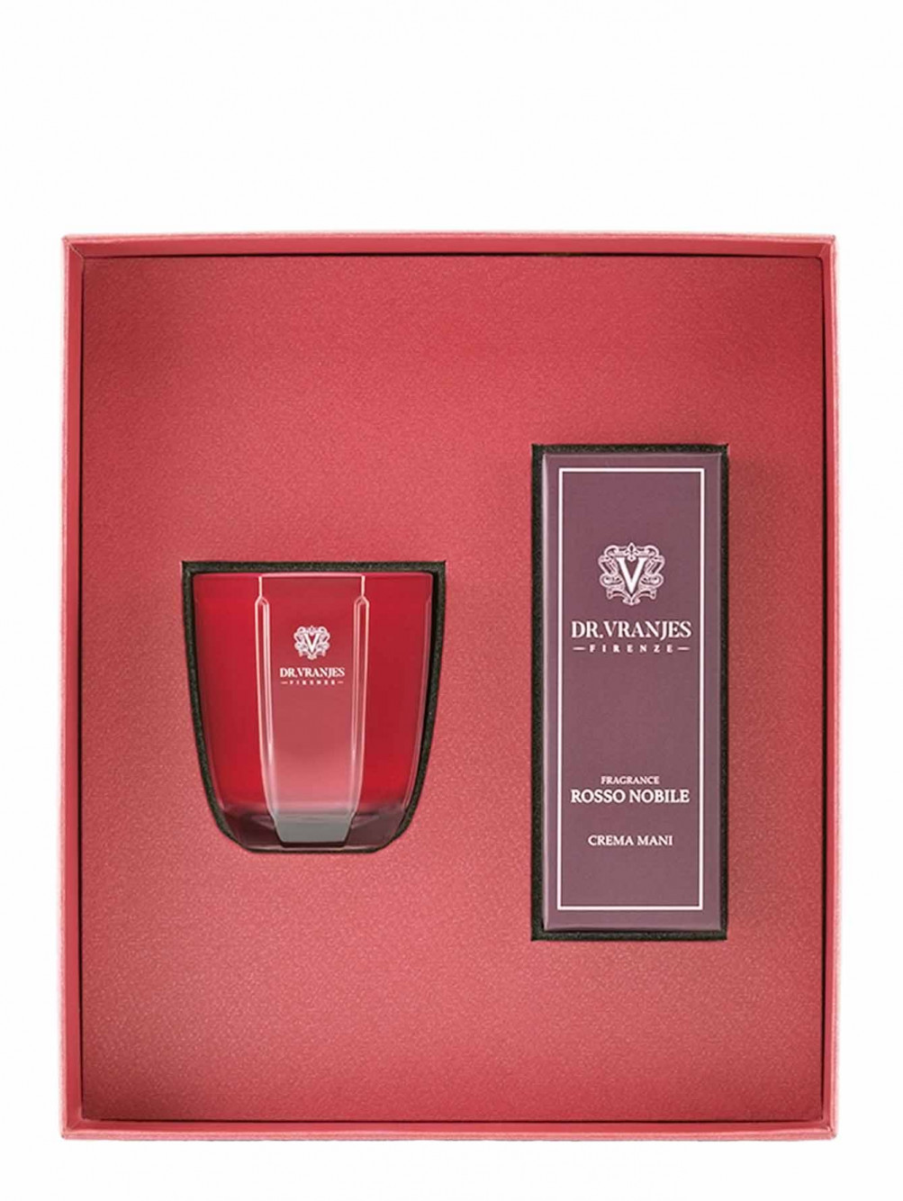 Набор свеча 80 г и крем для рук Rosso Nobile Home Fragrance - Общий вид