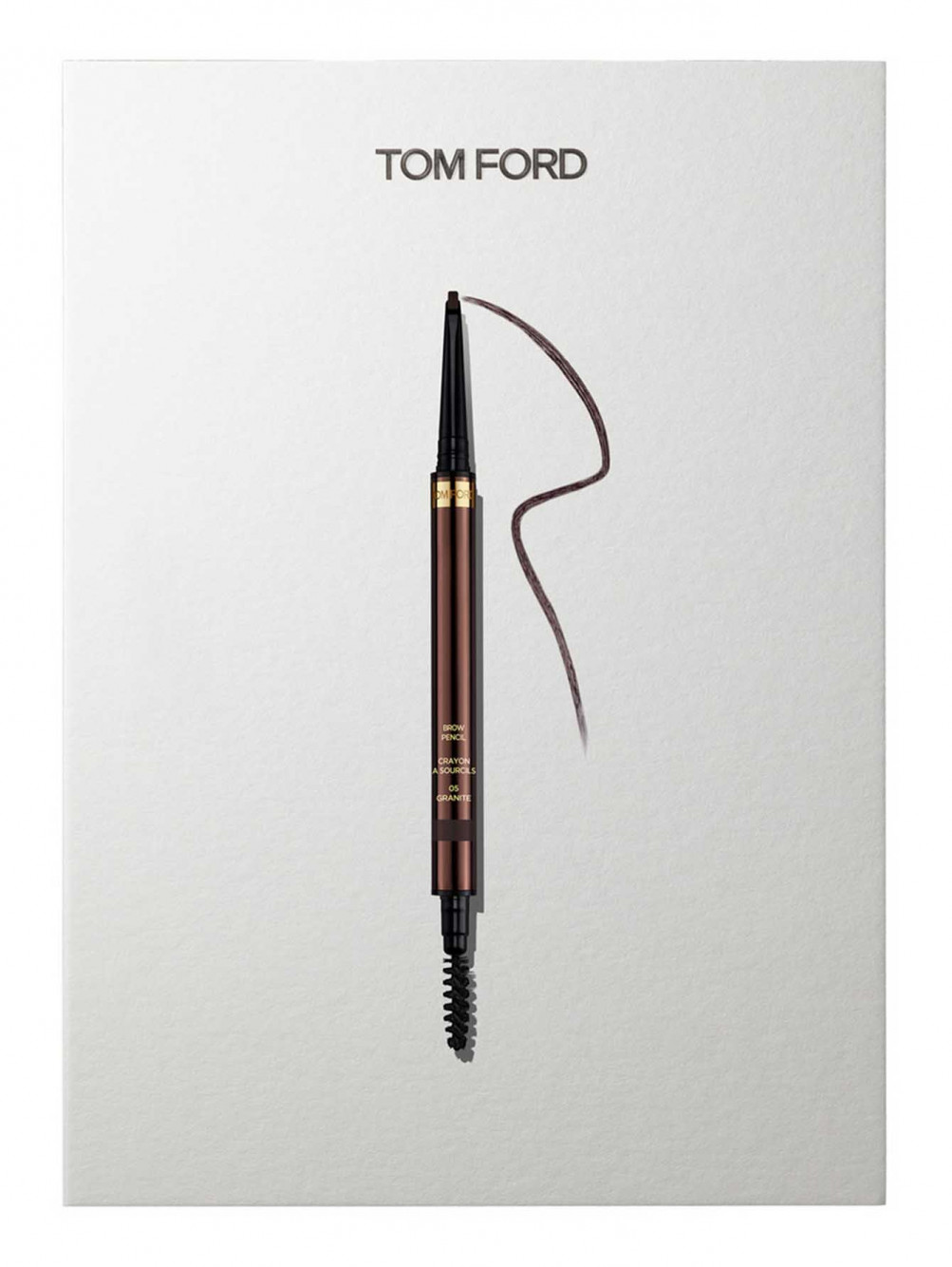 Карандаш для бровей Architecture Brow Pencil, оттенок Granite - Обтравка2