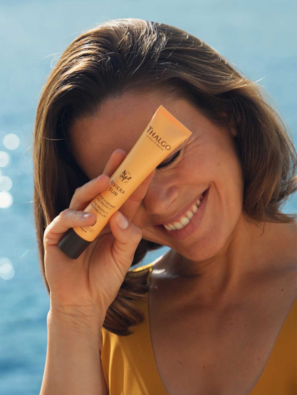 Солнцезащитный антивозрастной флюид для лица Riviera Sun SPF 50, 50 мл - Обтравка2