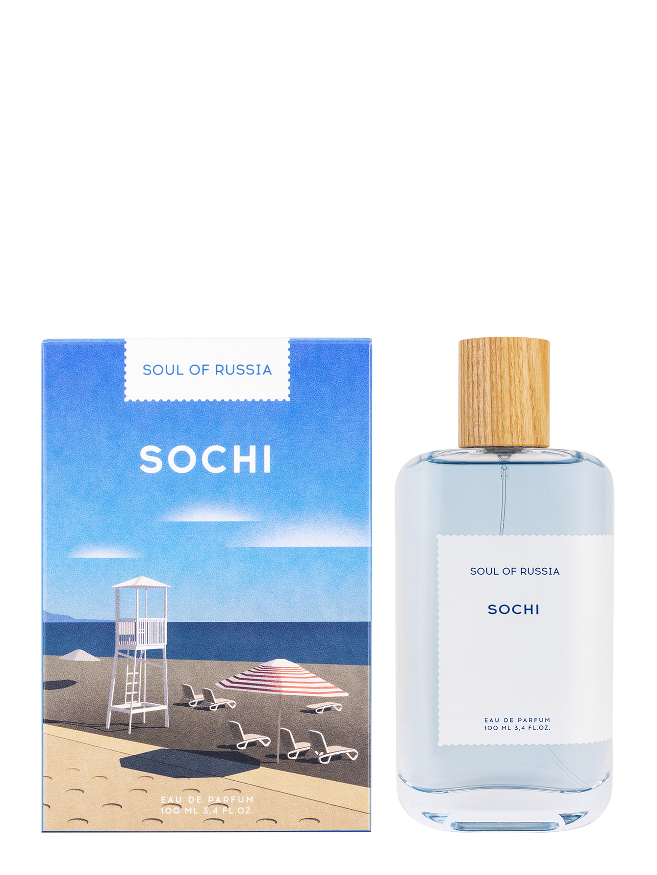 Парфюмерная вода Sochi, 100 мл - Обтравка1
