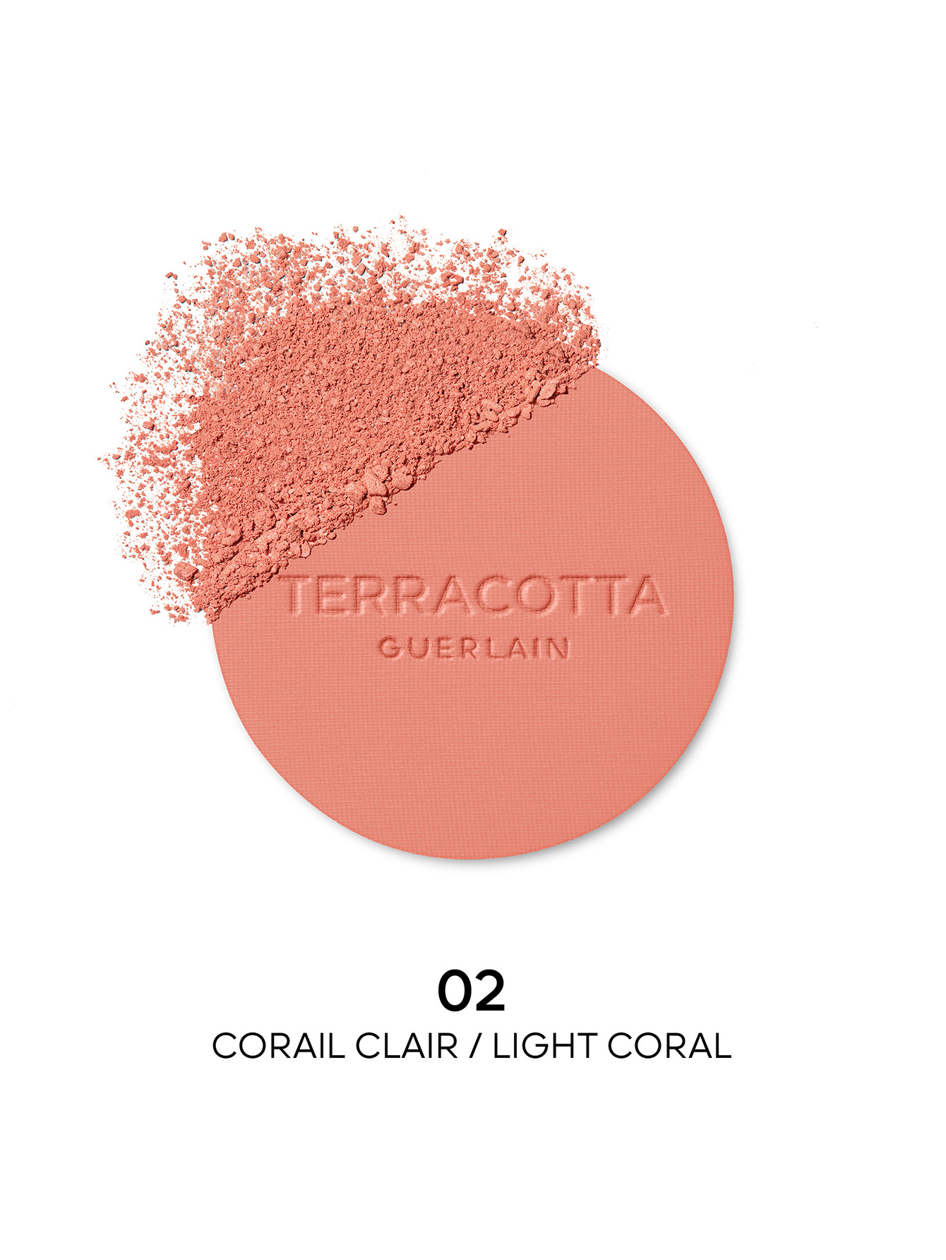 Румяна для естественного сияния кожи Terracotta Blush, 02 Легкий коралловый, 5 г - Обтравка2