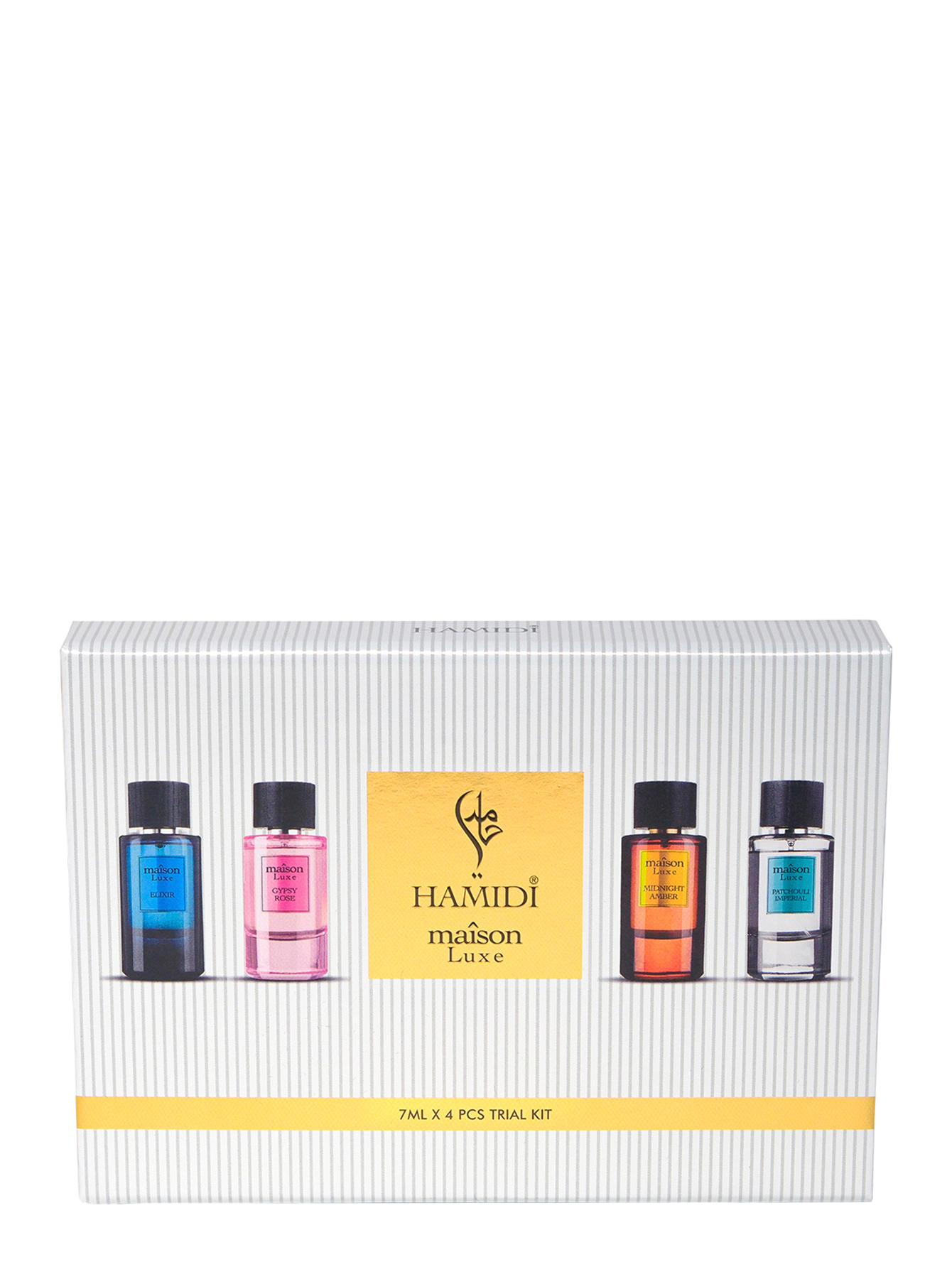 Набор парфюмерной воды Hamidi Maison Luxe Trial Kit, 4*7 мл - Обтравка1