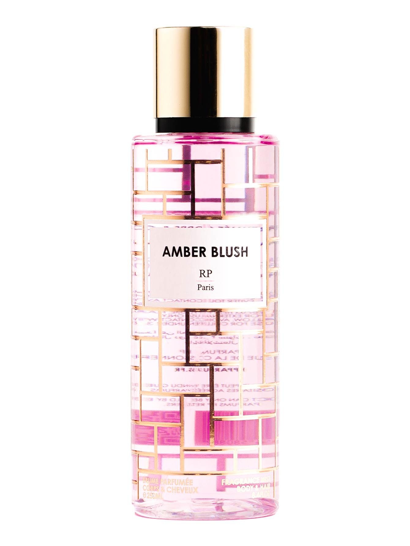 Спрей-мист для тела парфюмерный Amber Blush, 250 мл - Общий вид