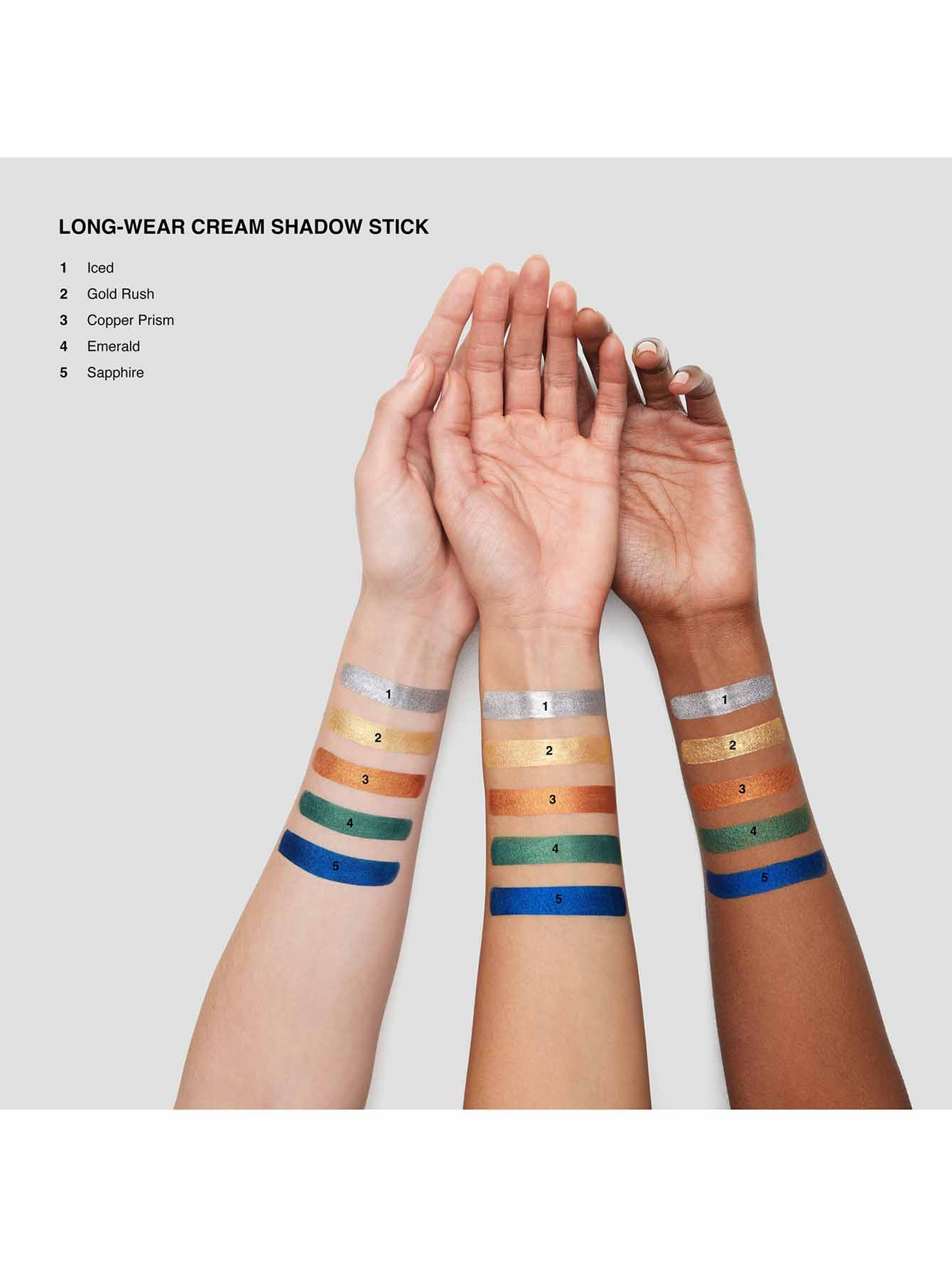 Тени-карандаш для век Long-Wear Cream Shadow Stick, оттенок Gold Rush - Обтравка3
