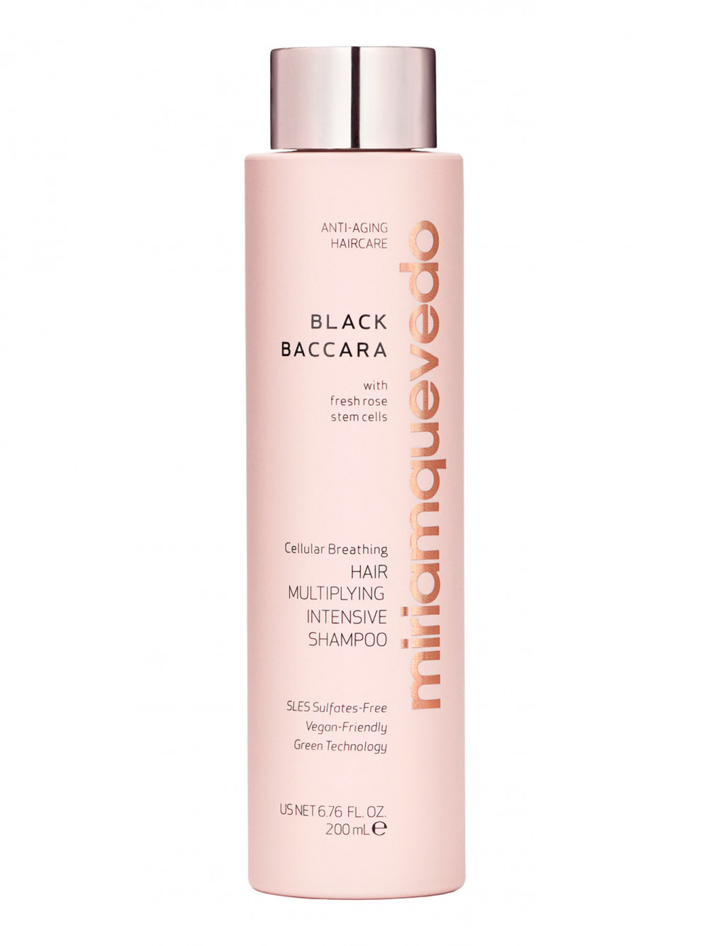 Шампунь для роста и объема волос Black Baccara Cellular Breathing Hair Multiplying Intensive Shampoo, 200 мл - Общий вид