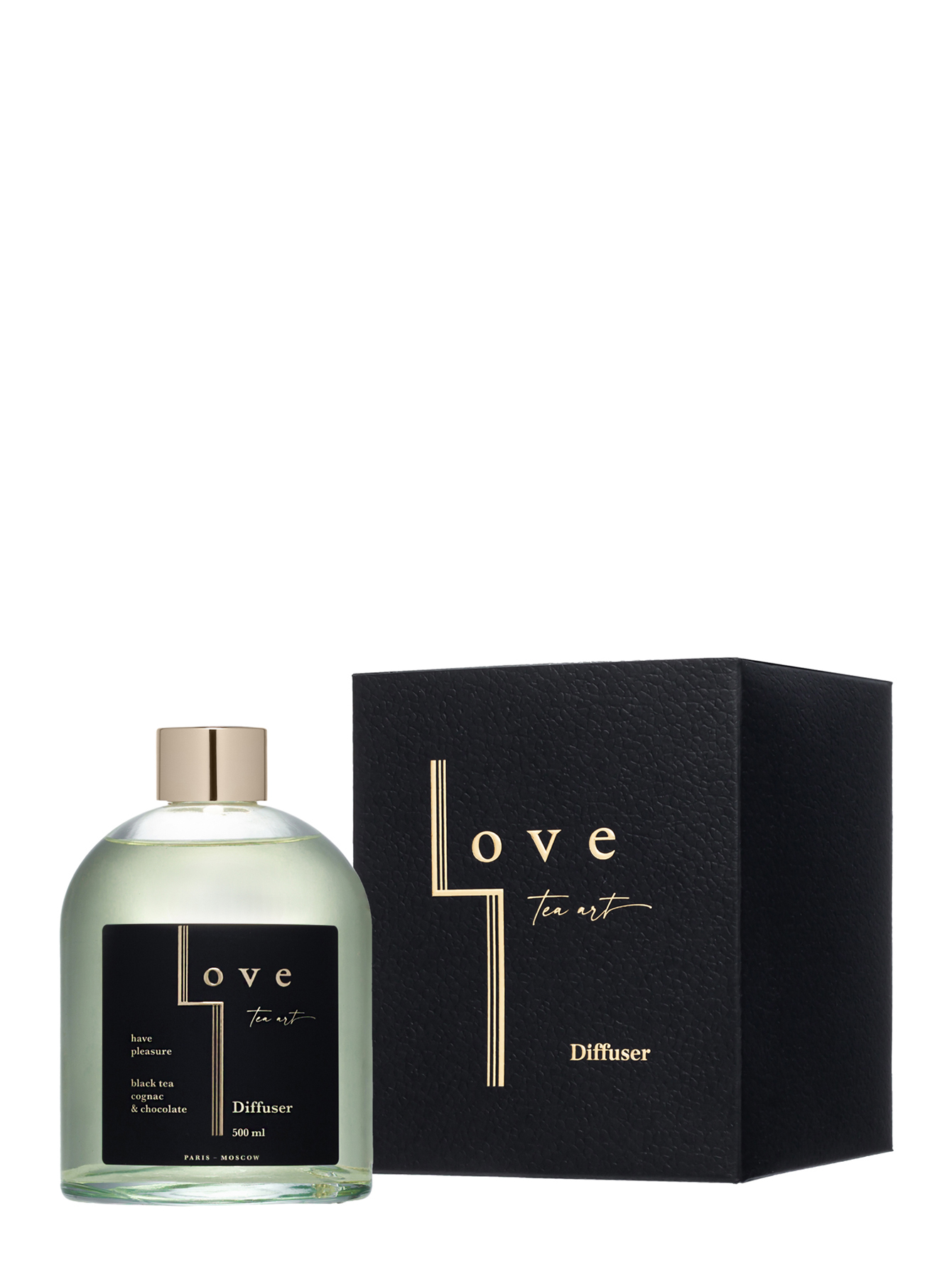 Диффузор Black tea & Cognac, Chocolate, 500 мл - Деталь