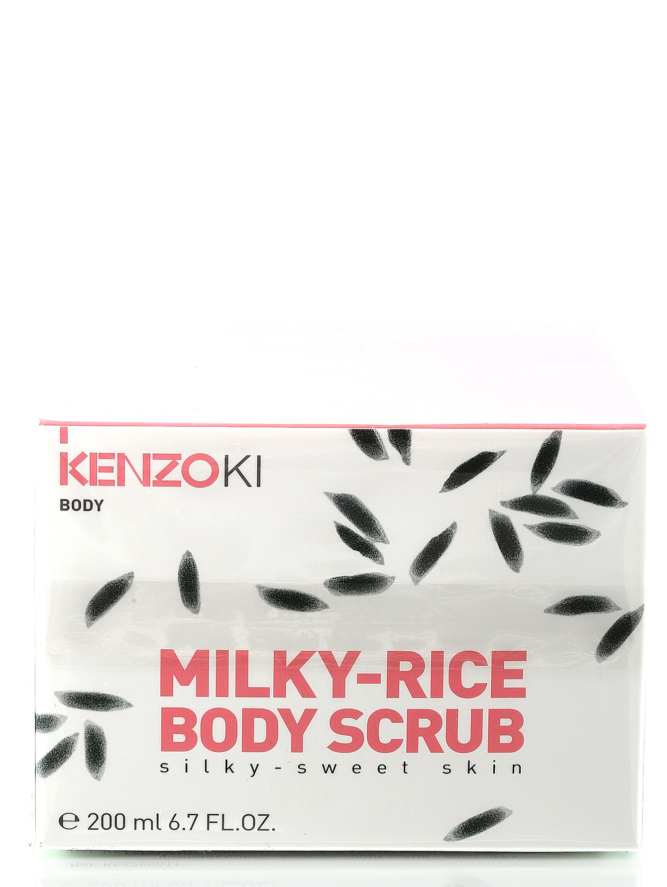 Молочно-рисовый отшелушивающий крем для тела  - Kenzoki, 200ml - Модель Верх-Низ