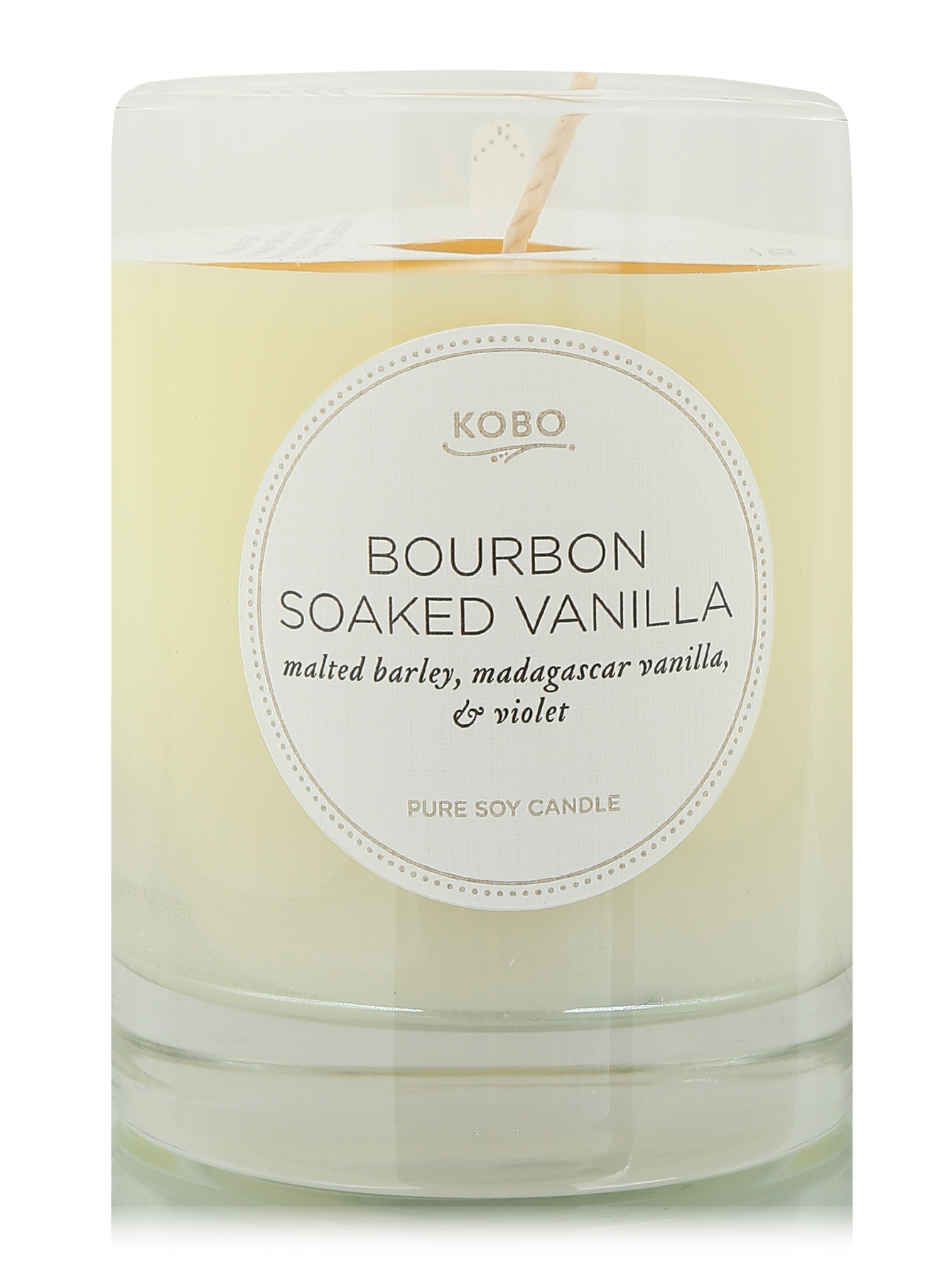 Свеча Bourbon Soaked Vanilla Natural Math - Общий вид
