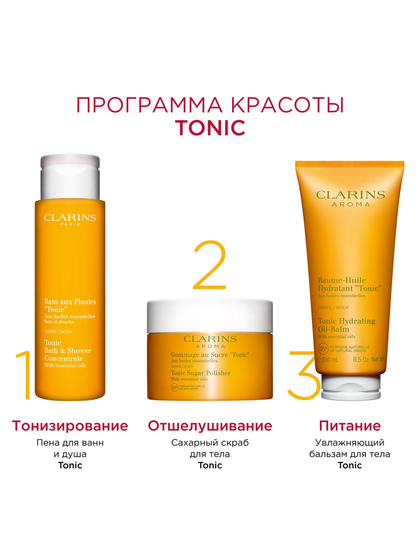 Сахарный скраб для тела Tonic, 250 г - Обтравка4