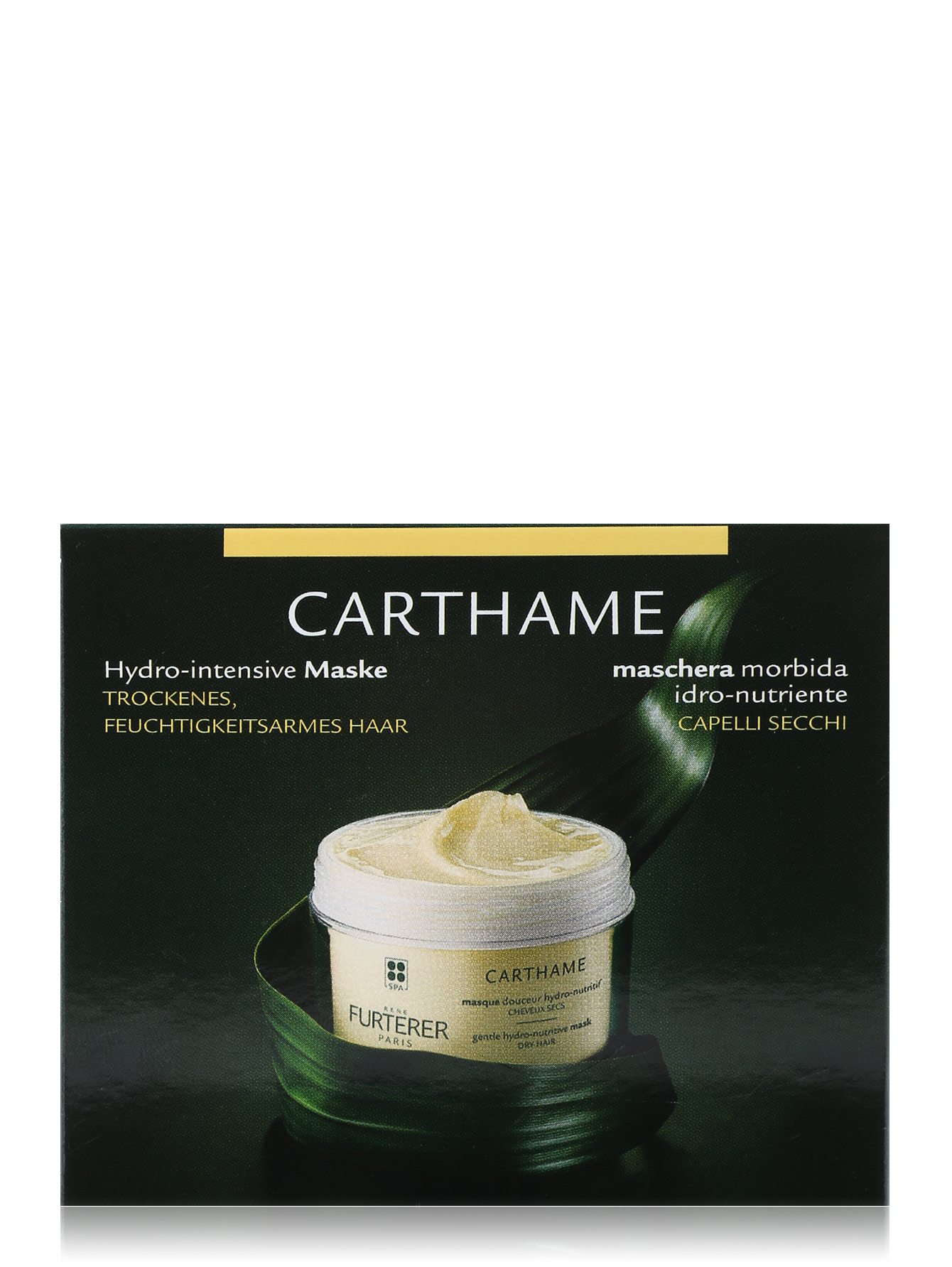 Увлажняющая маска для волос - Carthame, 200ml - Обтравка1