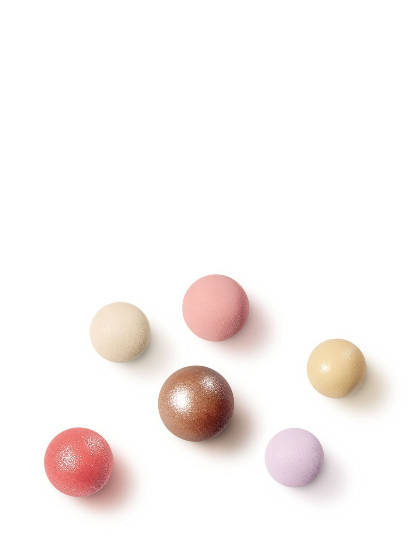 Пудра в шариках - Gold beige, Meteorites Perles - Обтравка1