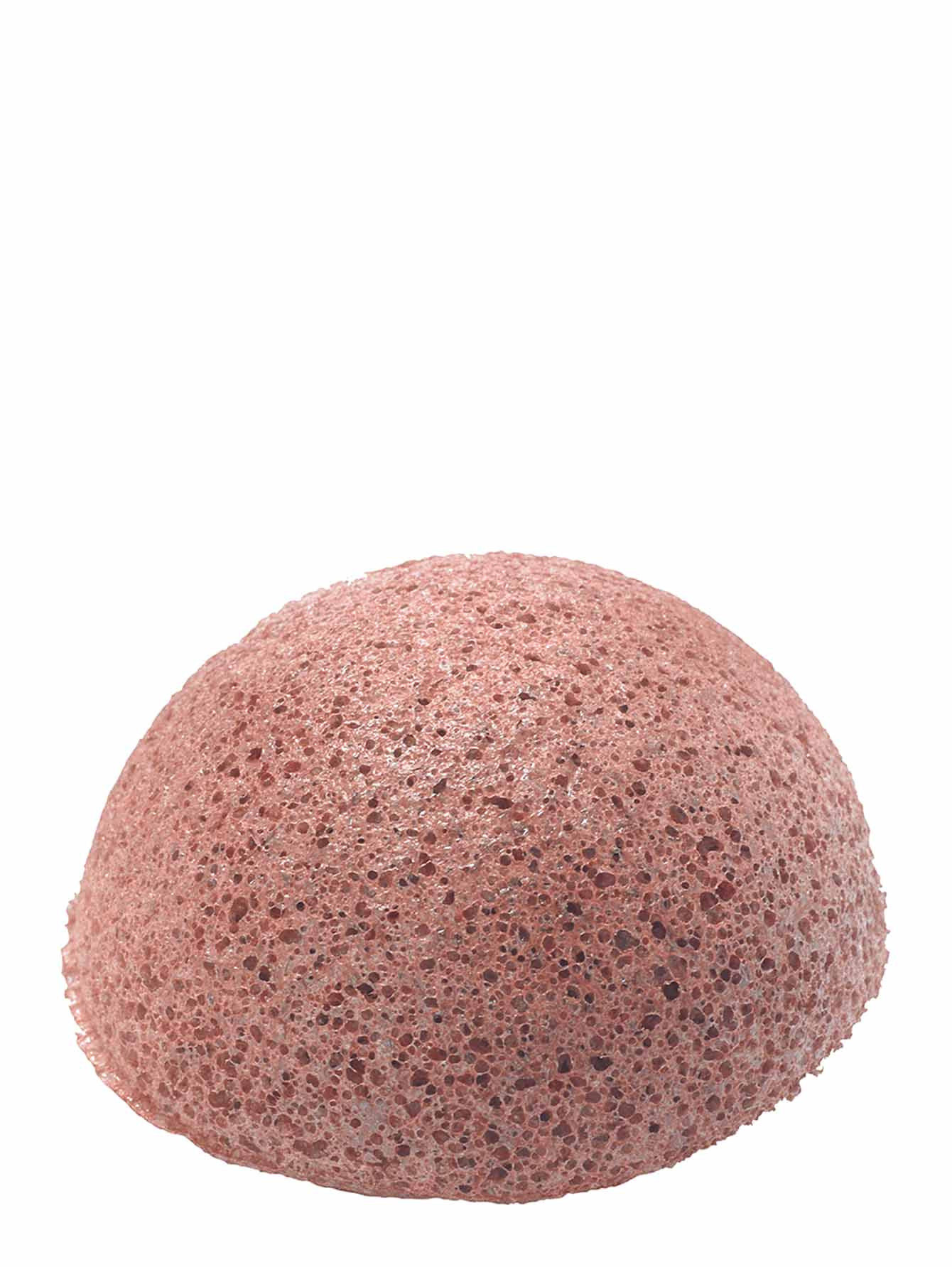 Натуральный спонж конняку из красной глины Natural Konjac Sponge - Общий вид