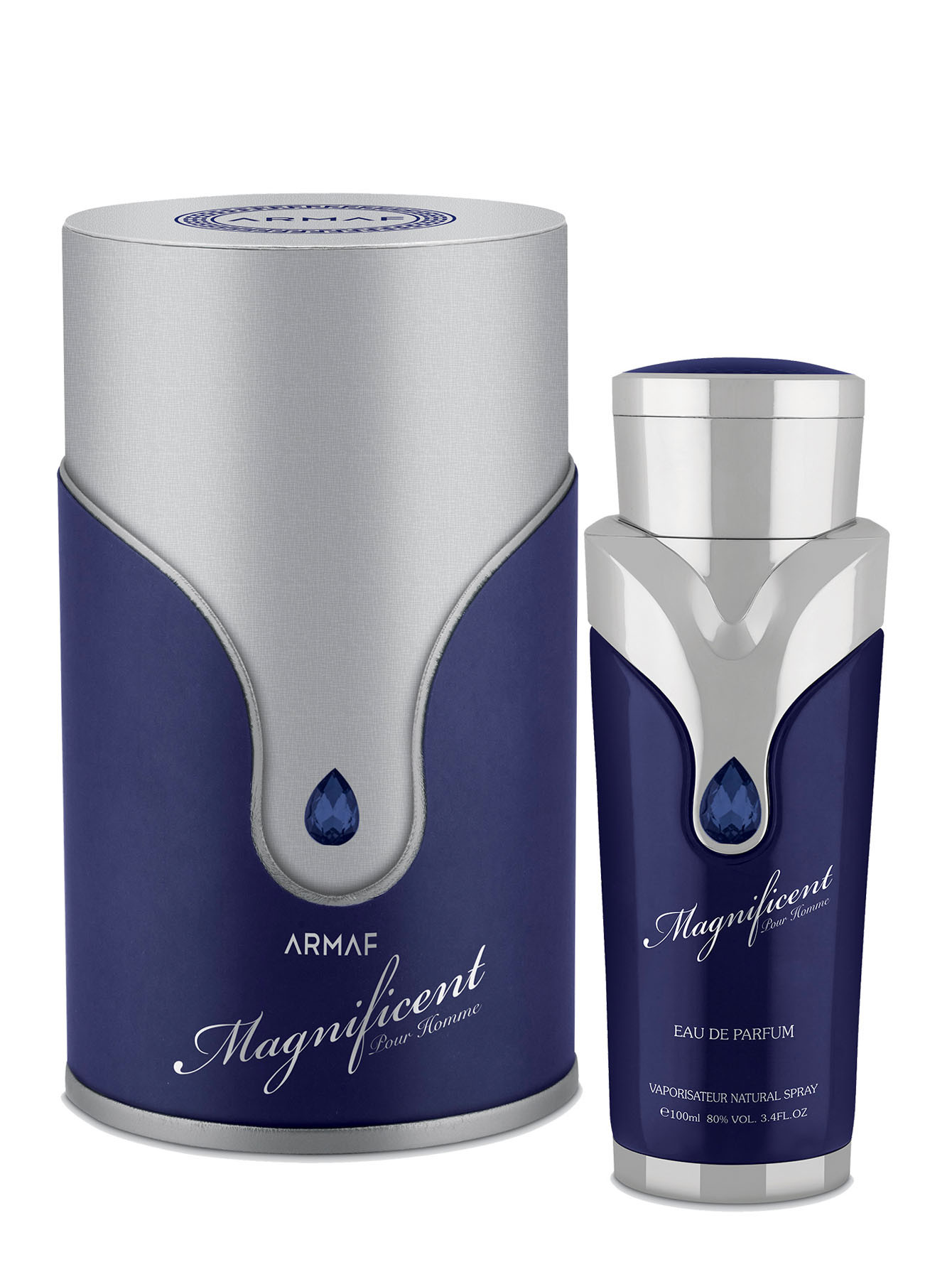 Парфюмерная вода Armaf Magnificent Blue Pour Homme, 100 мл - Обтравка1