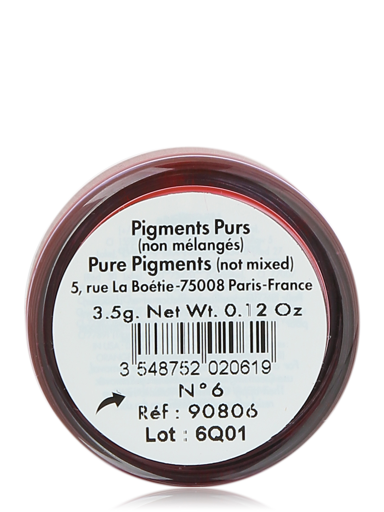 Пигмент цветной для макияжа тон 6 Pure pigments - Обтравка1