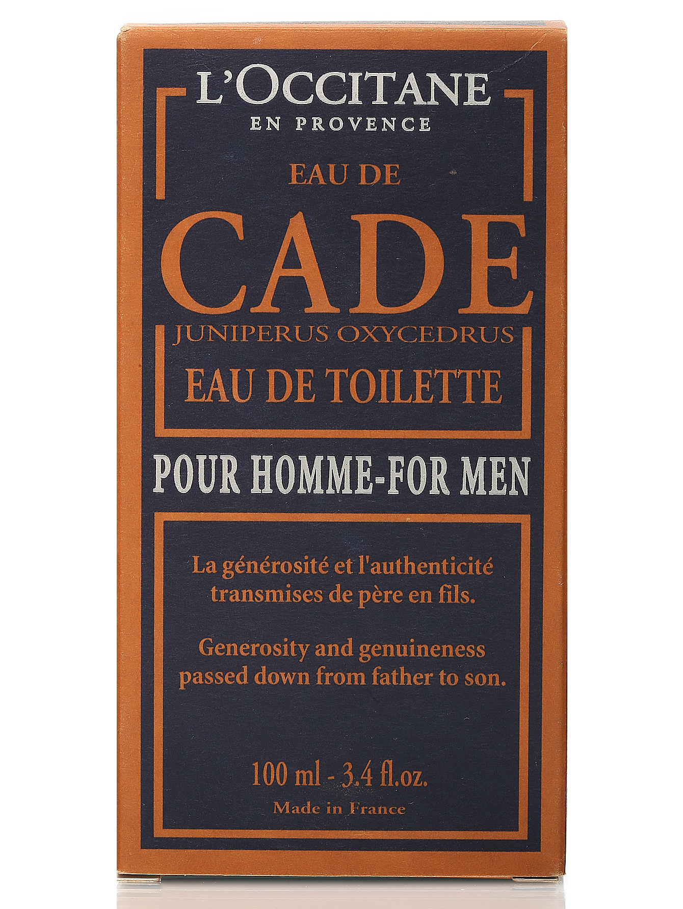 Туалетная вода Можжевельник - The Men, 100ml - Модель Общий вид