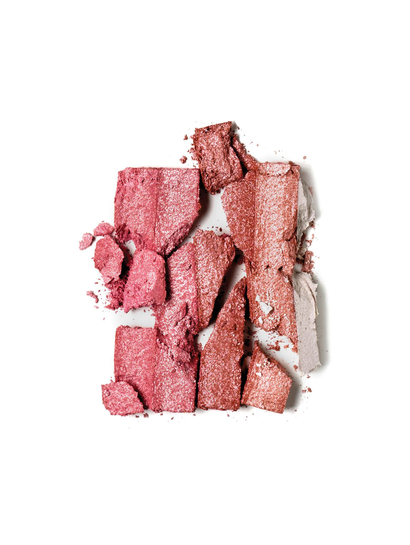  Пудра для лица - Rose, Shimmer Brick Compact  - Обтравка1