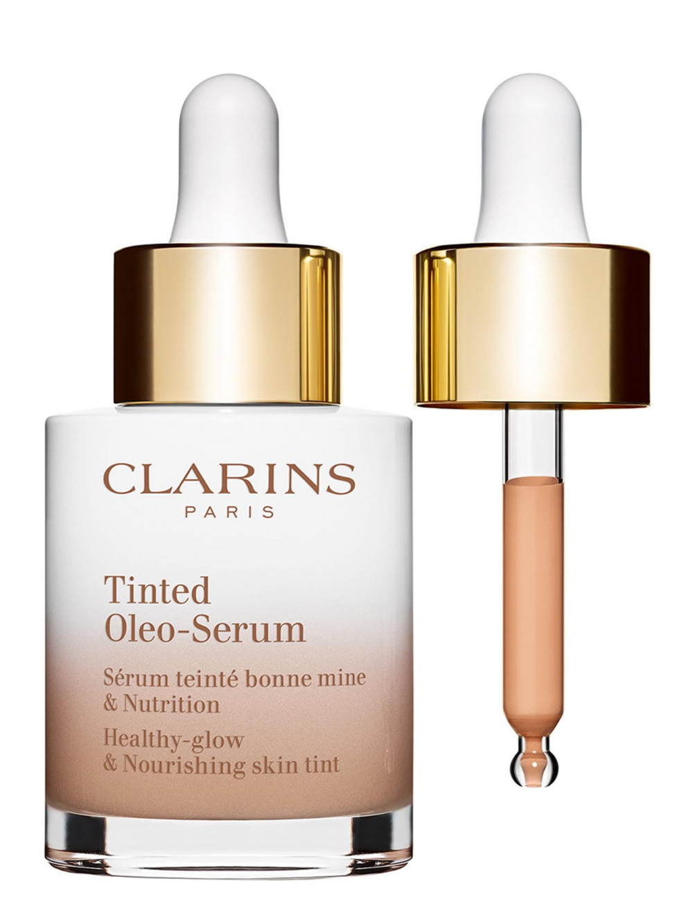 Тональная сыворотка на основе масел Tinted Oleo-Serum, оттенок 02.5, 30 мл - Обтравка2