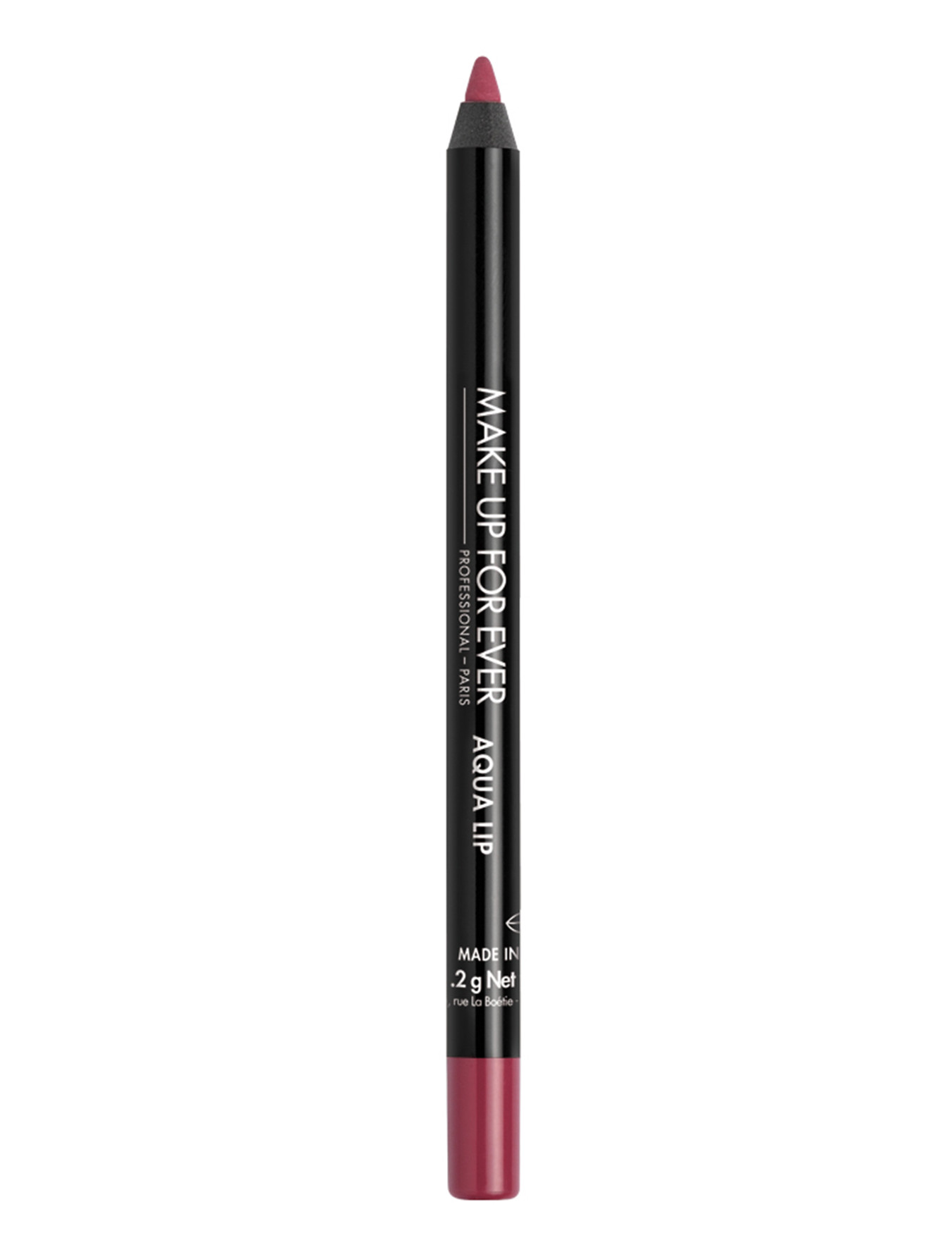 Водостойкий карандаш для губ - 10C Matte Raspberry, Aqua - Общий вид
