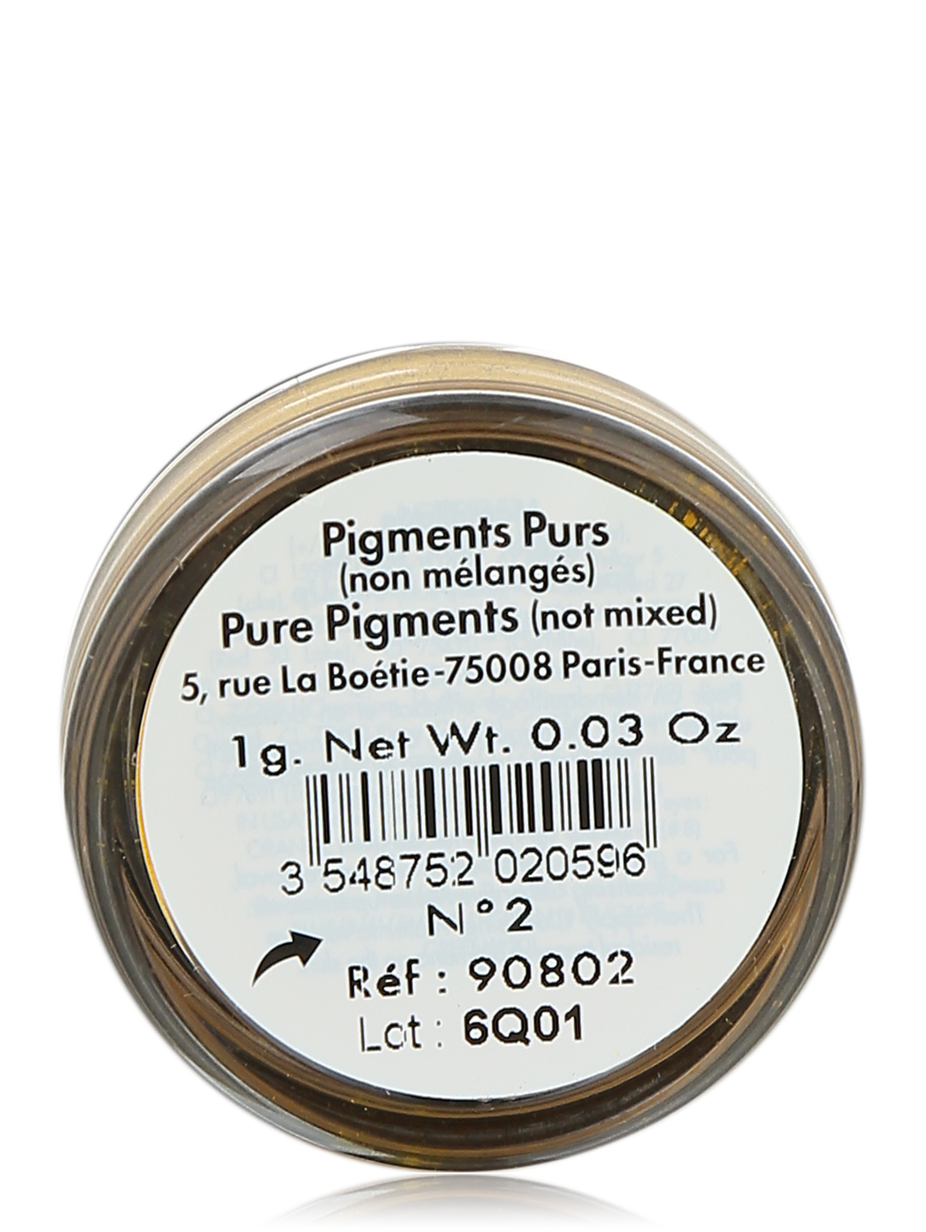 Пигмент цветной для макияжа тон 2 Pure pigments - Обтравка1