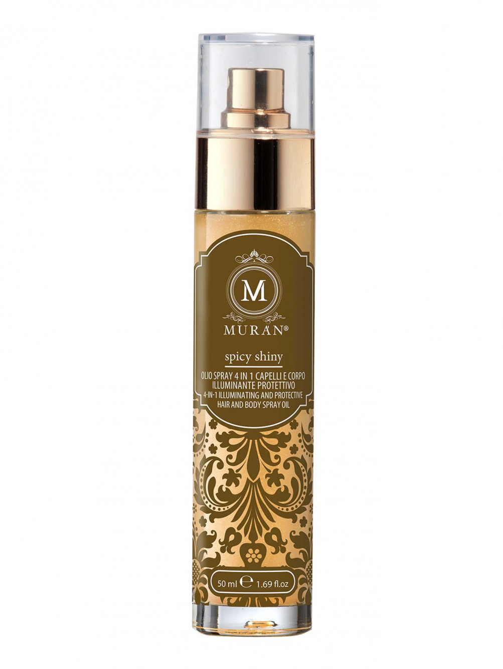 Масло для волос и тела Spicy Shiny Illuminating And Protective Spray Oil, 50 мл - Общий вид