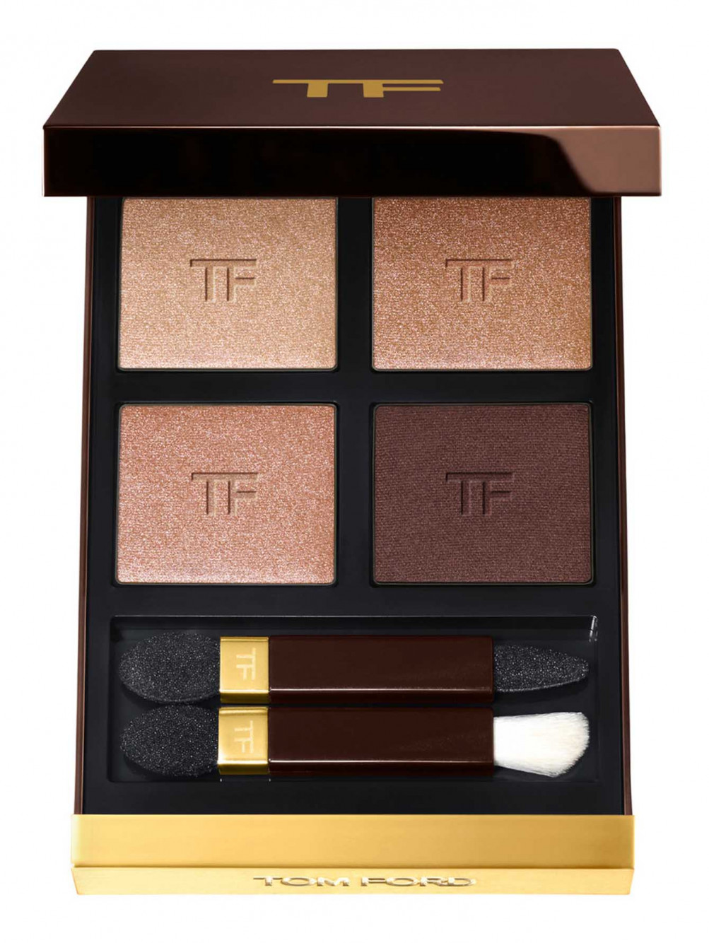 Палетка теней Eye Color Quad Creme, оттенок Peach Glamour, 5 г - Общий вид