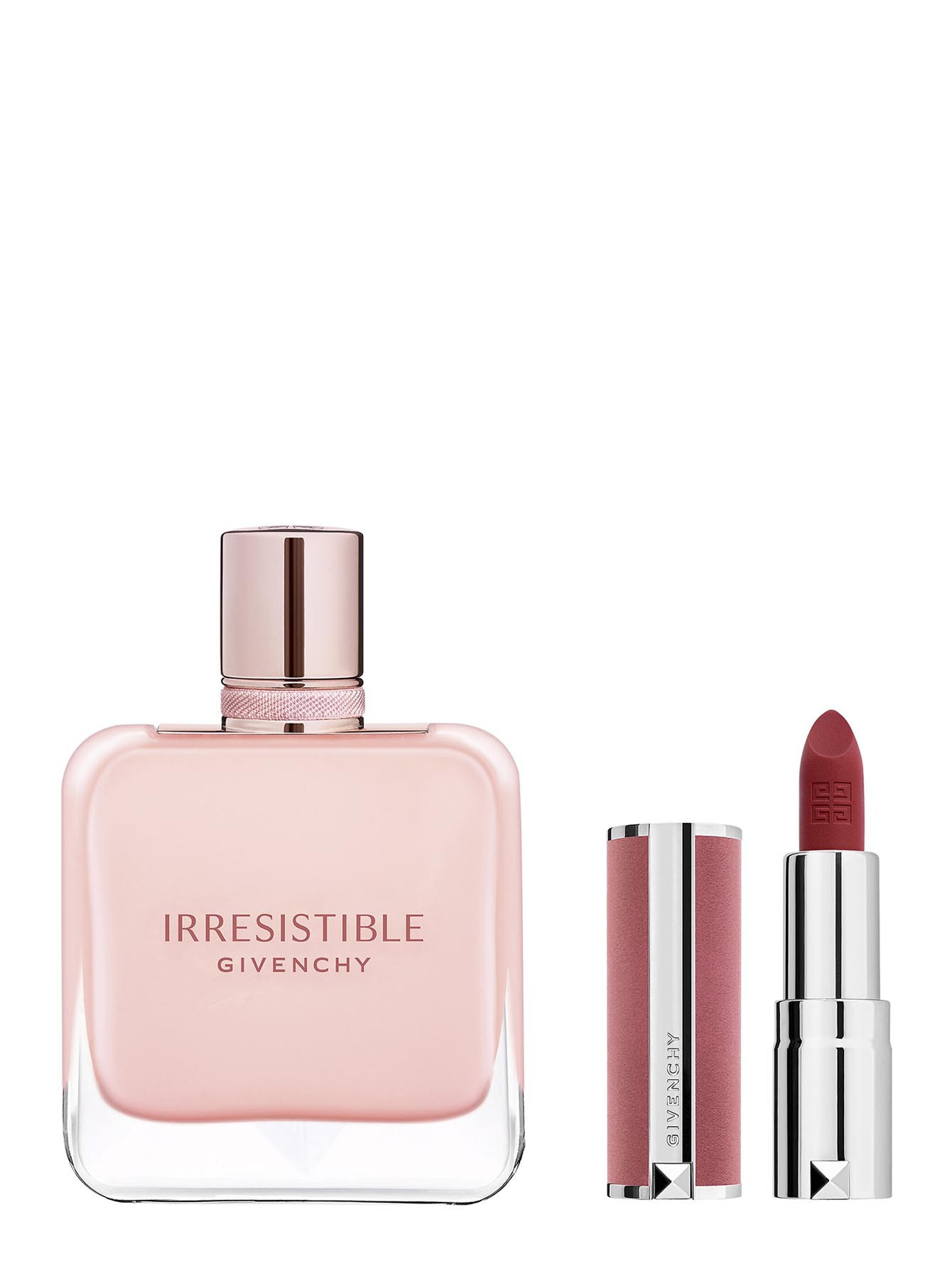 Женский подарочный набор Irresistible Rose Velvet & Le Rouge Sheer Velvet - Общий вид