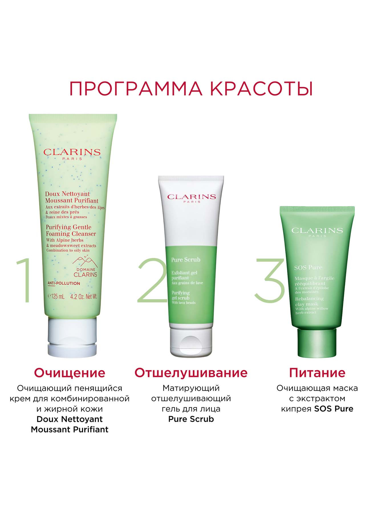 Гель-скраб для лица Pure Scrub 50 мл Face Care - Обтравка5