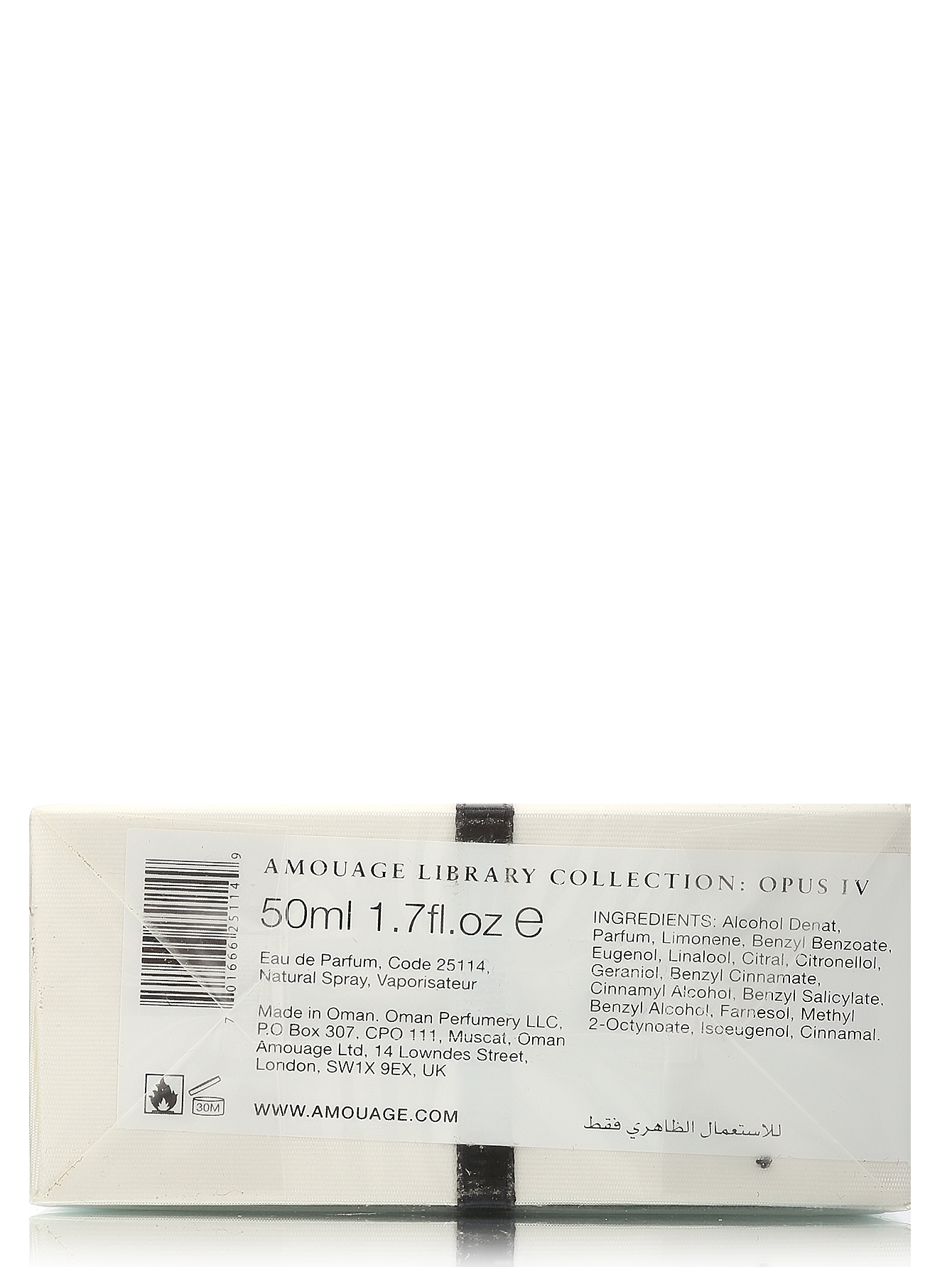  Парфюмерная вода - Опус IV Library Collection, 50ml - Модель Верх-Низ