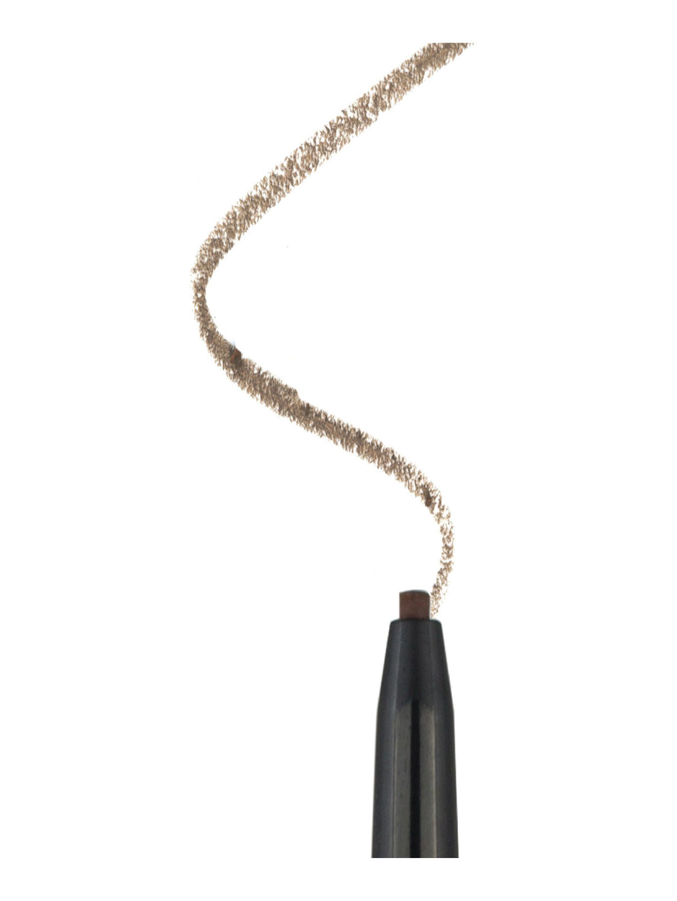 Ультратонкий водостойкий карандаш для бровей Brows on Point, серо-коричневый - Обтравка1