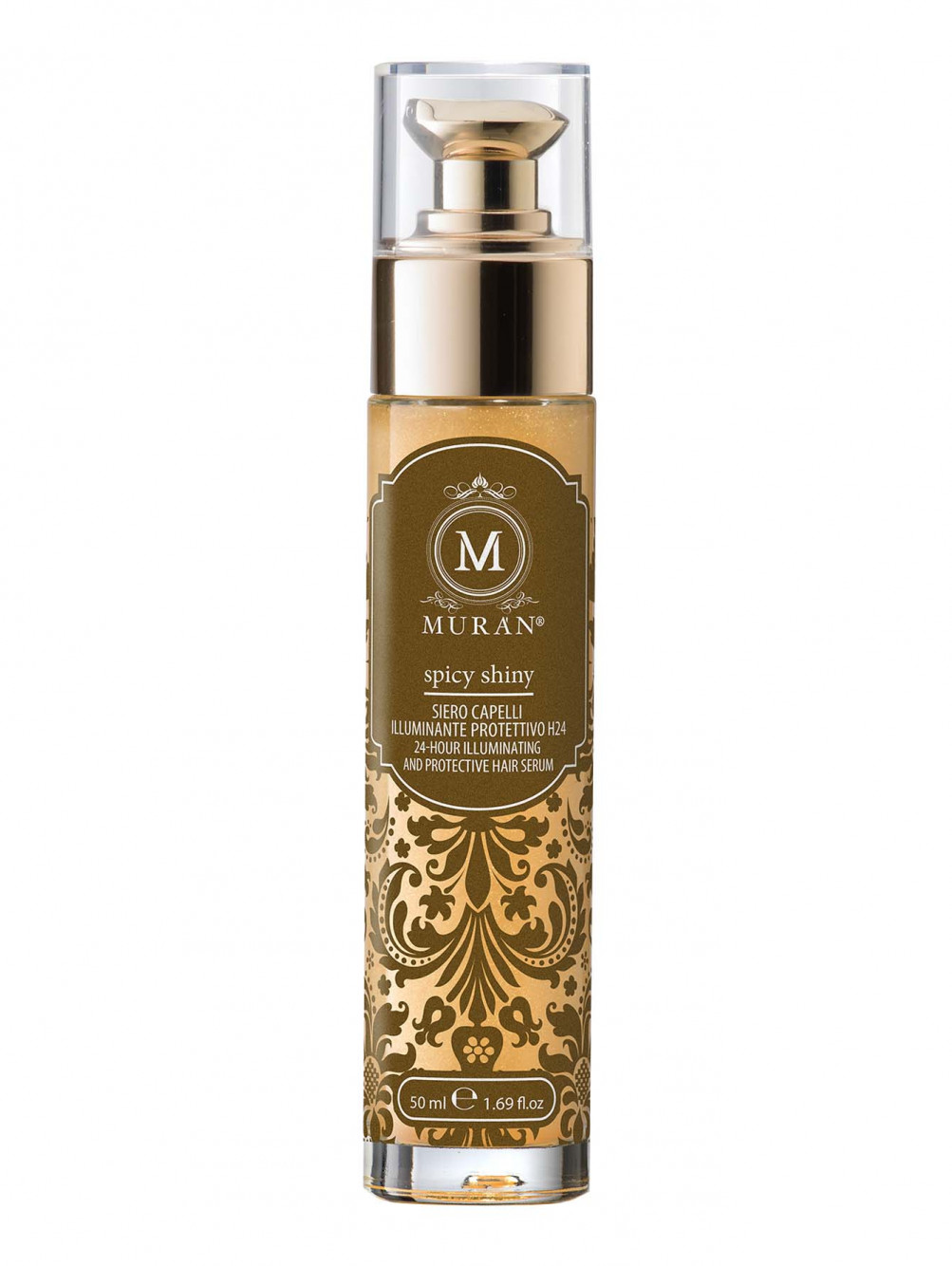 Сыворотка Spicy Shiny 24 hour Illuminating And Protective Hair Serum, 50 мл - Общий вид