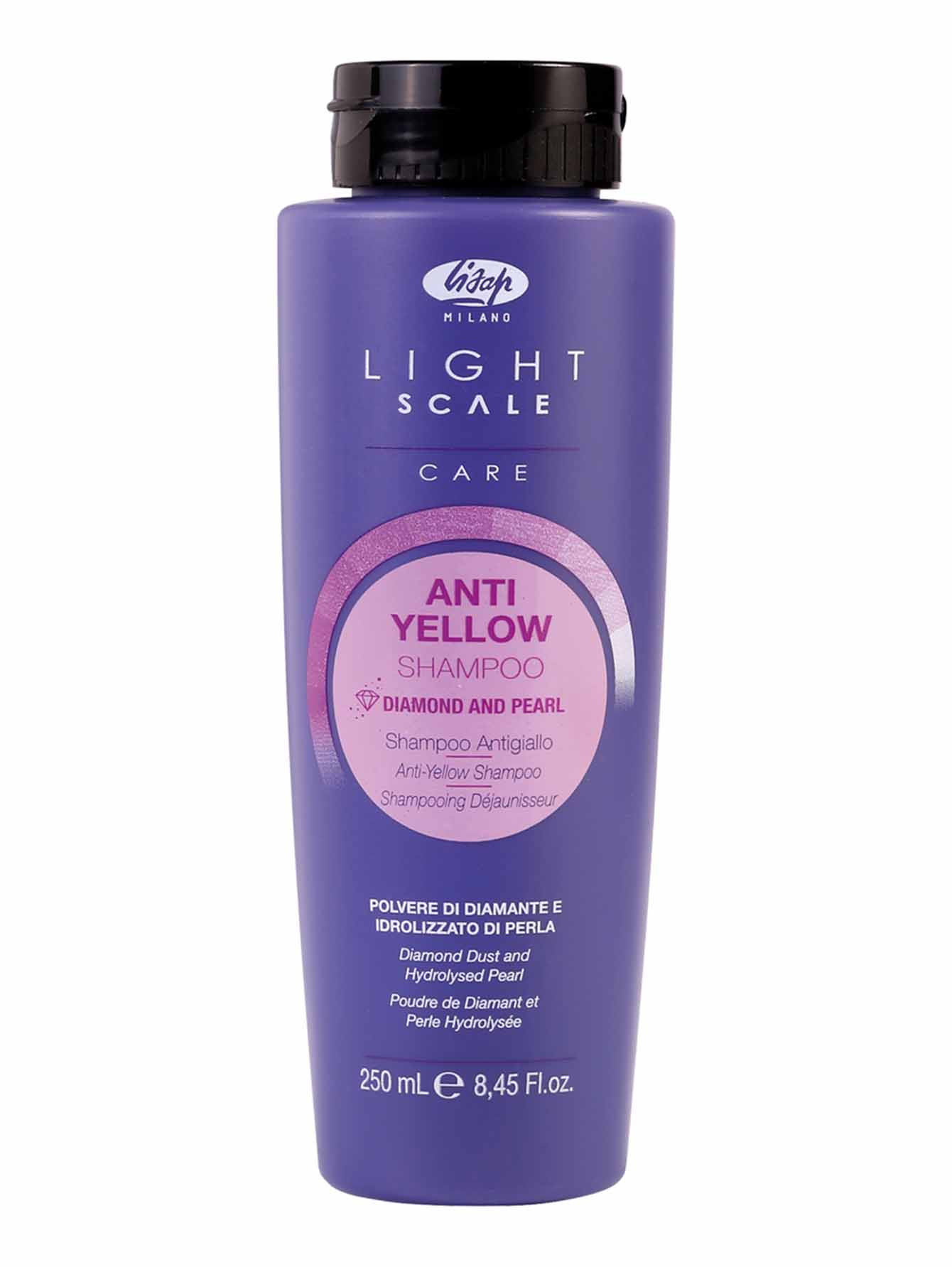 Шампунь для осветленных, мелированных и седых волос Light Scale Care Anti Yellow, 250 мл - Общий вид
