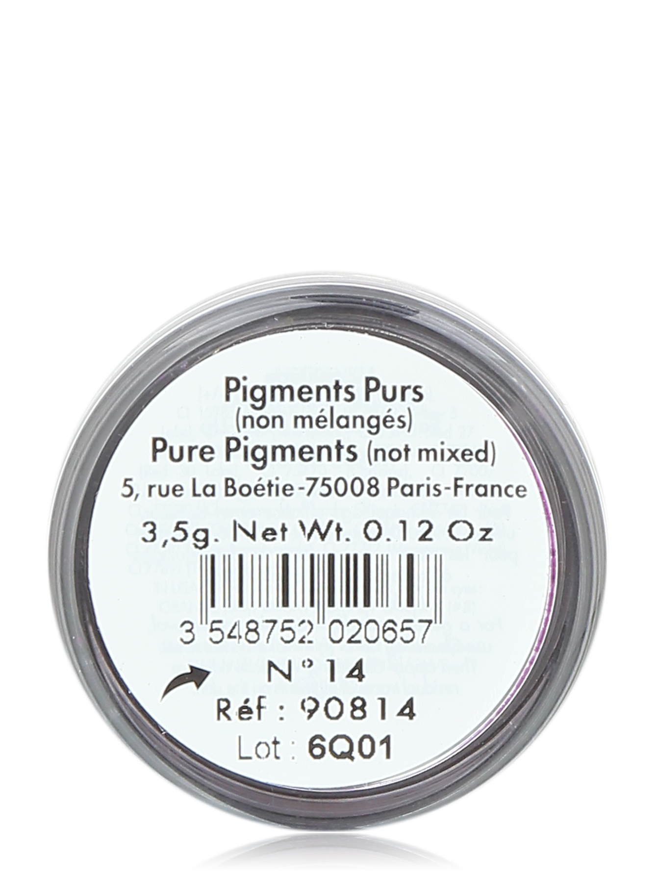 Пигмент цветной для макияжа тон 14 Pure pigments - Обтравка1