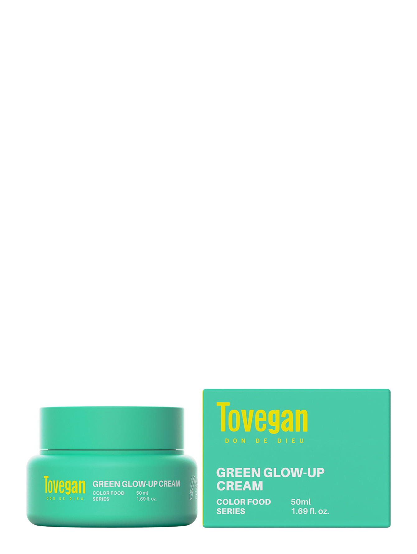 Увлажняющий крем для лица Green Glow-up Cream, 50 мл - Обтравка1