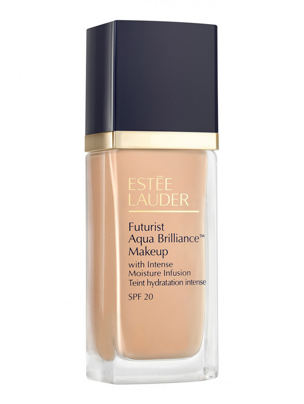 Тональный крем с эффектом сияния Futurist Aqua Brillance SPF20, 1N1 Ivory Nude, 30 мл - Общий вид