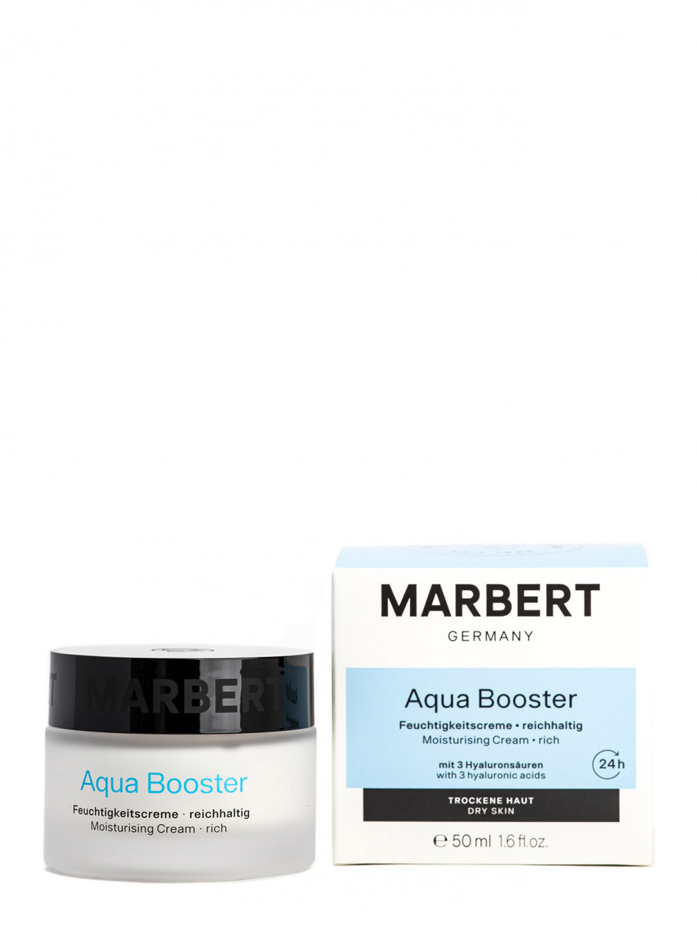 Интенсивный увлажняющий крем для сухой кожи Aqua Booster Moisturising Creame, 50 мл - Обтравка2